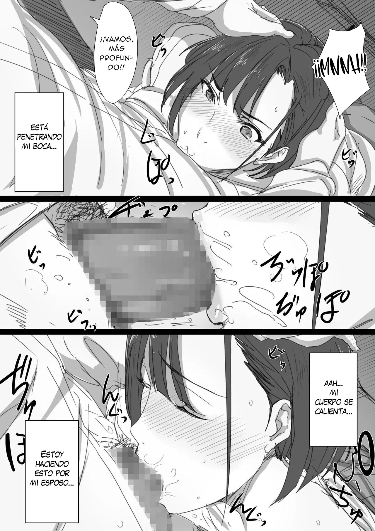 [Hari Poteto] Kouman Tsuma ga Netorarete - Charao no Kyokon ni Ochita Pride | La Infidelidad de una Esposa Orgullosa - Un Orgullo Destrozado por la Gran Verga de un Bravucón [Spanish] [New Scan Doujin] Bildnummer 17