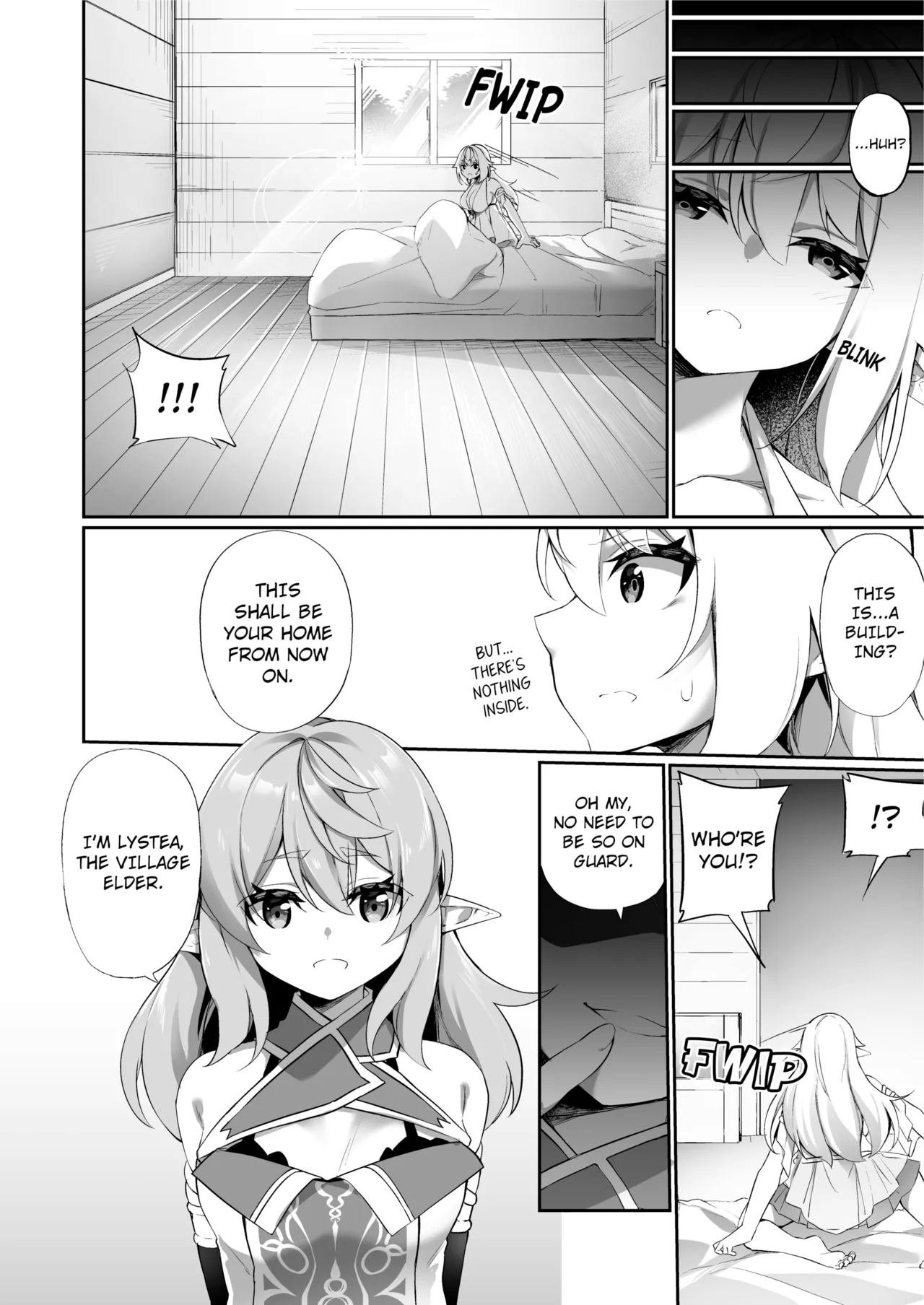 [Slime no Kanmuri (Kanmuri)] ♂ Boukensha-san ga ♀ Elf ni Sarete Shinyuu(Nakama) to Musubareru Hanashi | The Bonding Tale of ♂Adventurer-turned-♀Elf and Her Comrade [English] [Uncensored] [Digital] Bildnummer 13