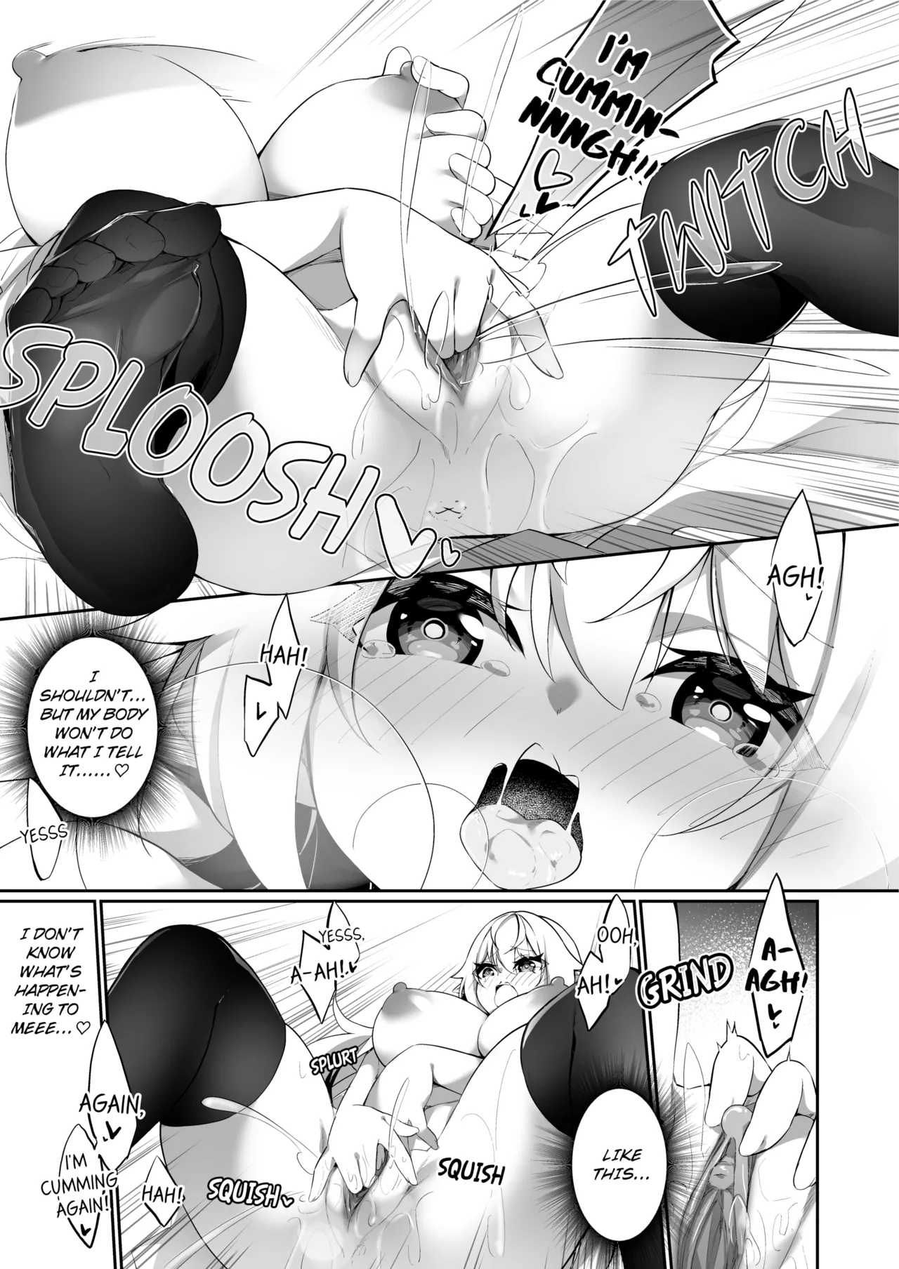 [Slime no Kanmuri (Kanmuri)] ♂ Boukensha-san ga ♀ Elf ni Sarete Shinyuu(Nakama) to Musubareru Hanashi | The Bonding Tale of ♂Adventurer-turned-♀Elf and Her Comrade [English] [Uncensored] [Digital] Bildnummer 18