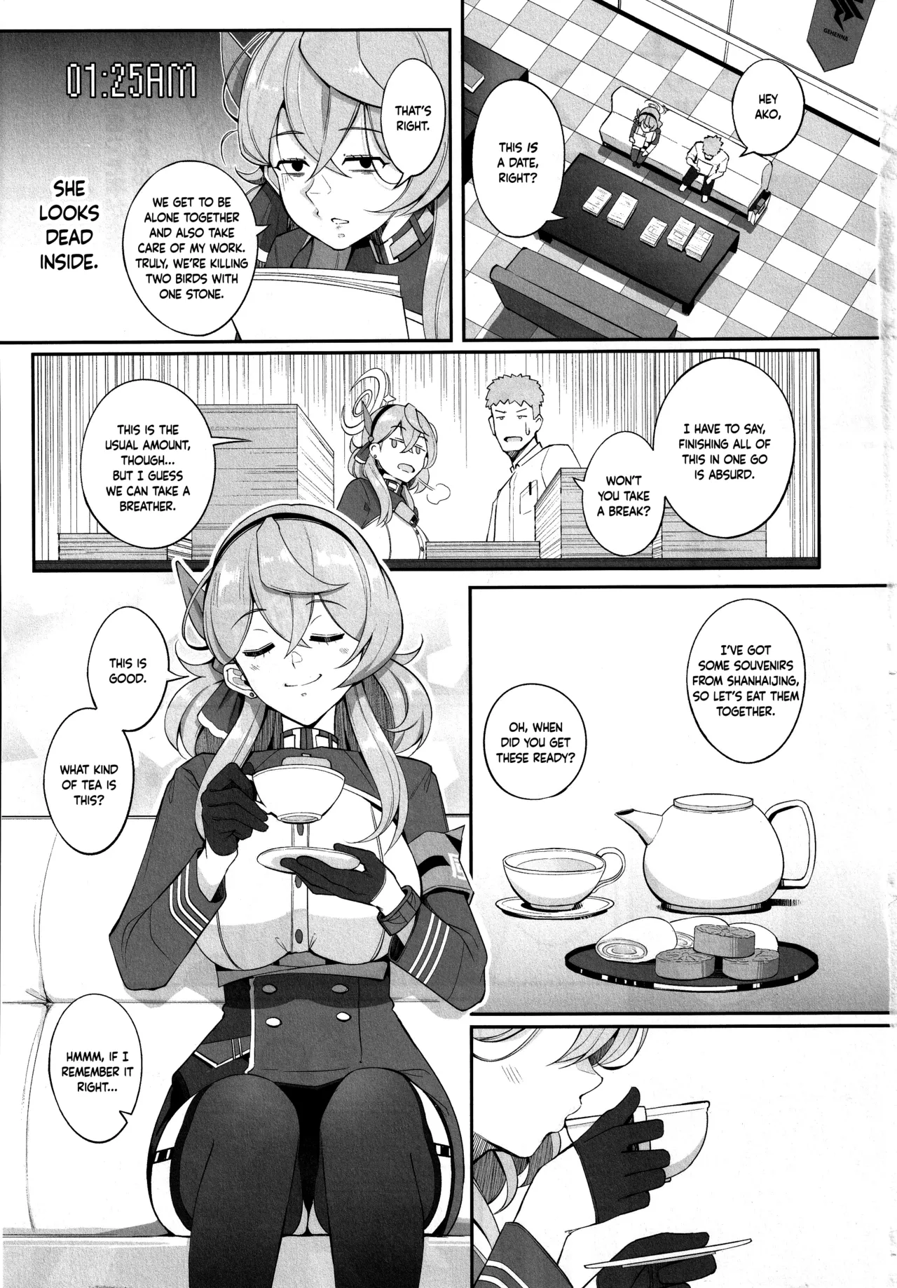 (C105) [Gessyu (Chouzetsu Bishoujo mine)] Gehenna no Meushi 2 | The Cow of Gehenna 2 (Blue Archive) [English] [Douzo Lad Translations] numero di immagine  2