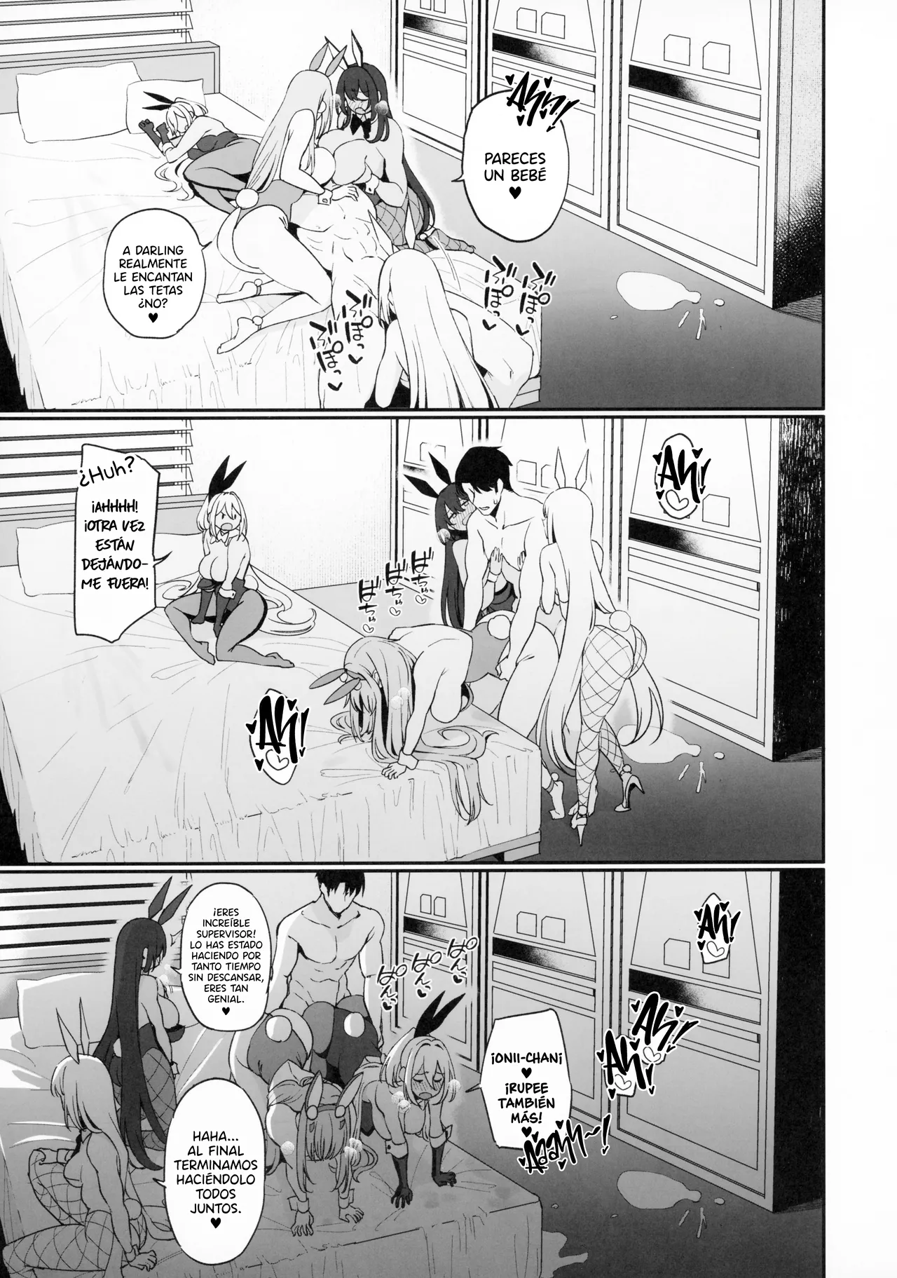 (C105) [Ikihaji Hummingbird (Amano Don)] BUNNIES SHOWDOWN | ENFRENTAMIENTO DE CONEJITAS (Goddess of Victory: Nikke) [Spanish] [ElKrei] Bildnummer 40