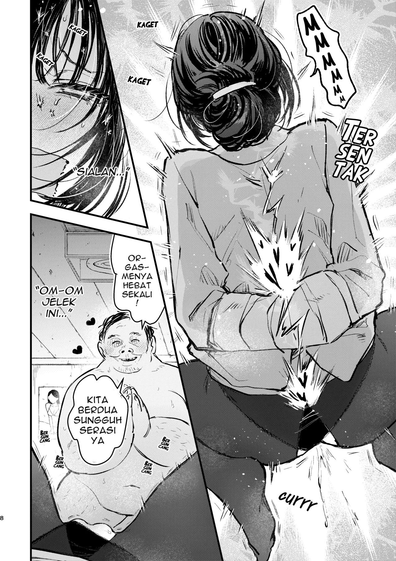 [Beans Mame (Mochiji)] Naraku no Hyouka Reitetsu OL Kankin Ryoujoku [Indonesian] [Digital] 이미지 번호 8