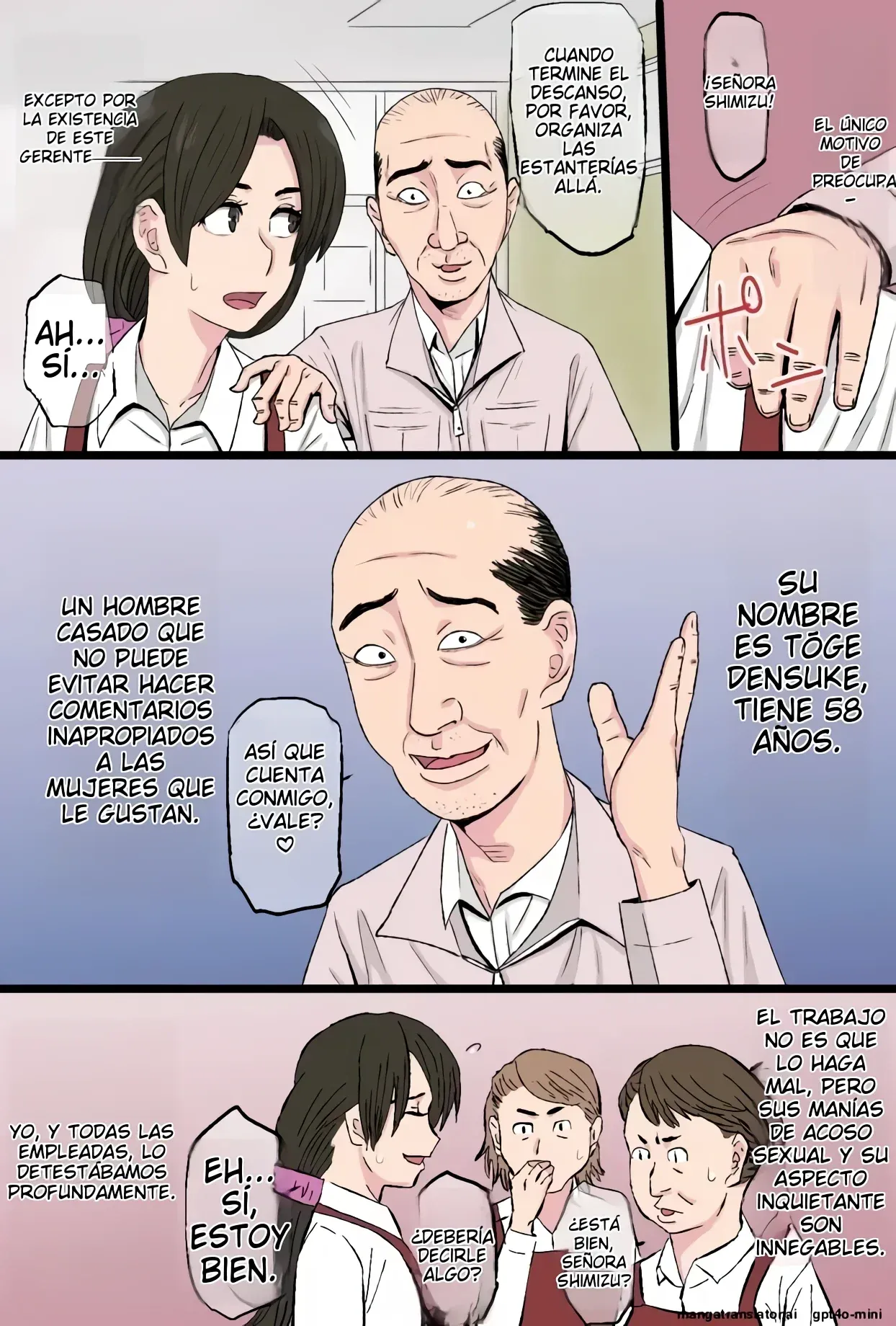 [Kintama Ookami] Senshokuzuma ~Jimi de Kyonyuu na Shufu ga Dosukebe Hihi Jijii no Iro ni Somaru made~ | Esposa Infiel 1 ~Cómo una Ama de Casa Sencilla y Voluptuosa se Convierte en una Mujer Lasciva~ [Spanish] [NTRForever] 画像番号 5