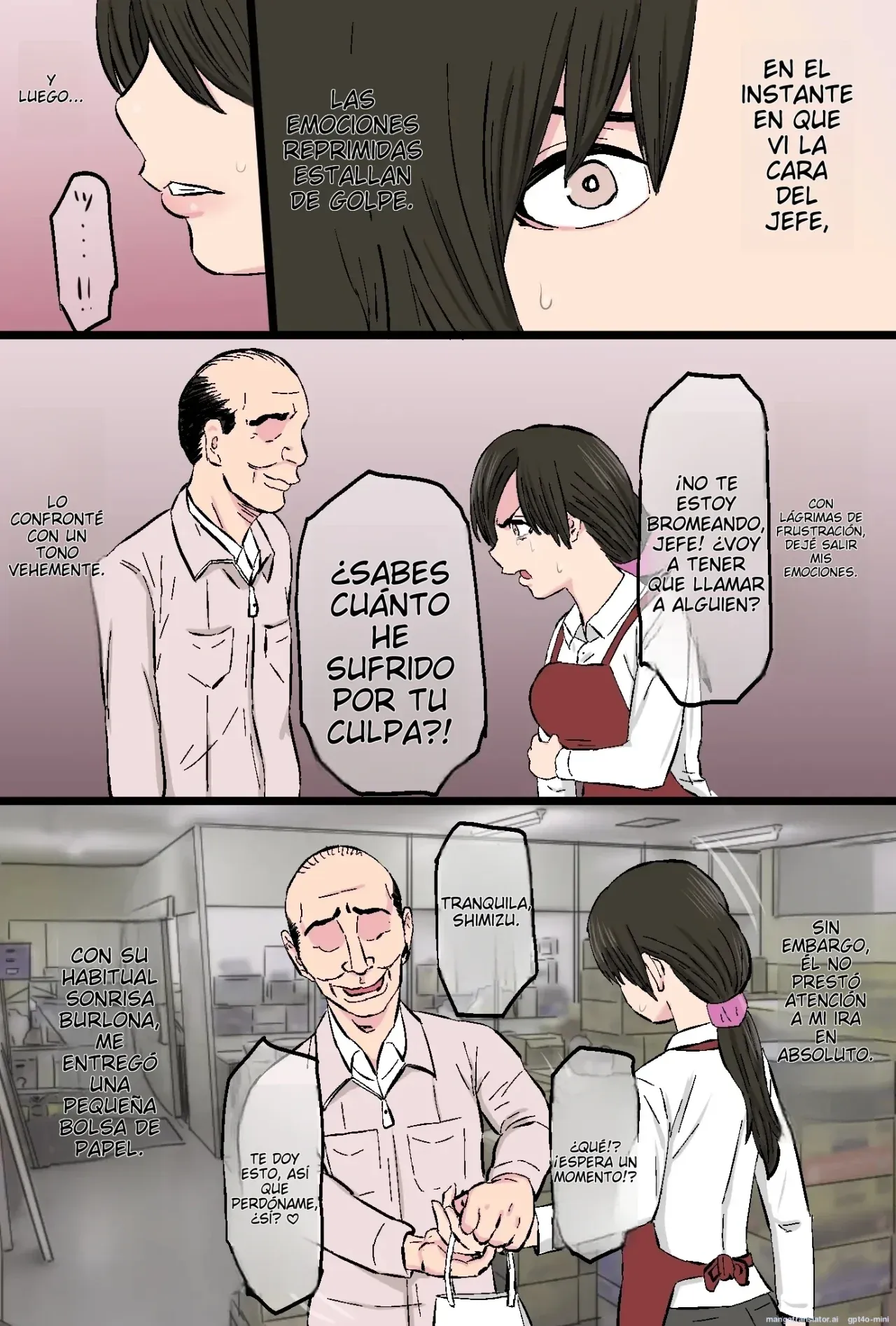 [Kintama Ookami] Senshokuzuma ~Jimi de Kyonyuu na Shufu ga Dosukebe Hihi Jijii no Iro ni Somaru made~ | Esposa Infiel 1 ~Cómo una Ama de Casa Sencilla y Voluptuosa se Convierte en una Mujer Lasciva~ [Spanish] [NTRForever] 画像番号 38