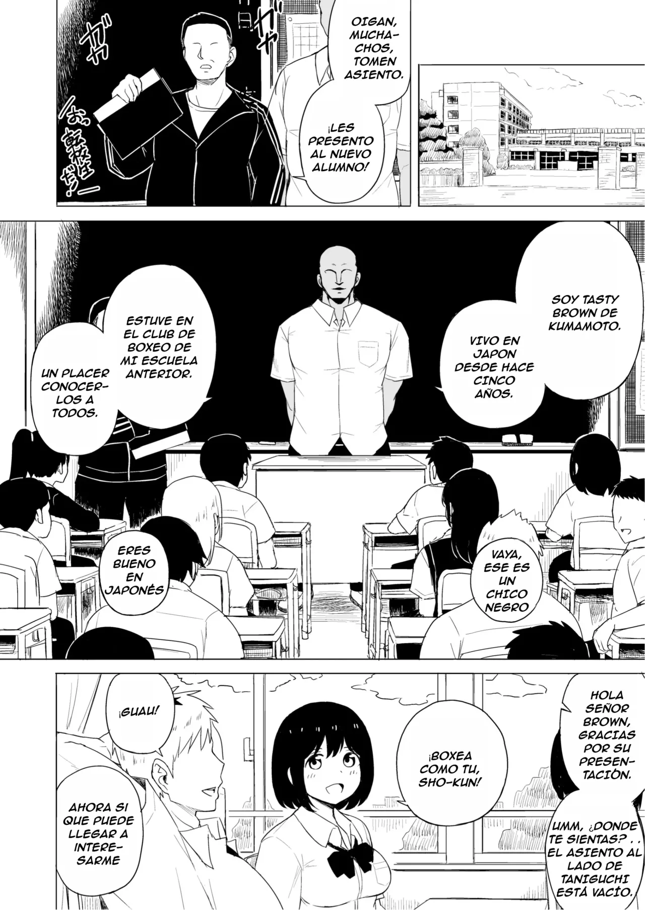 [Laby Meiro] Jakuniku Kyoushoku -Kareshi Yori Tsuyoi Osu- | Selección Natural -Un hombre más fuerte que su novio- [Spanish] [D-TRAD] 图片编号 9