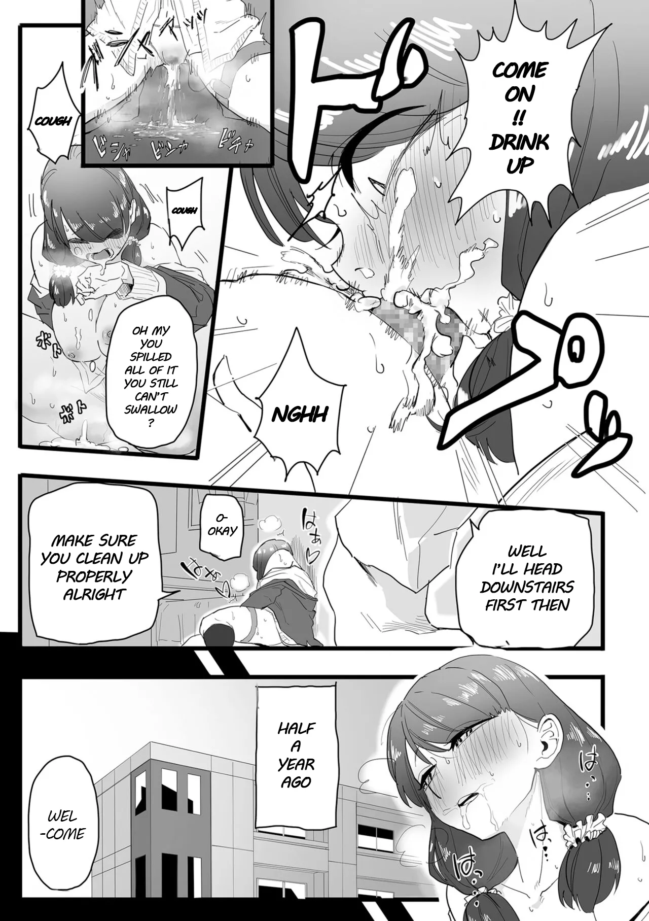 [CHOMA] Mesu-ochi Benkyoukai | Female Domination Study Session (COMIC Mesu Dorei Sengen - A chain of nightmares, Six heroines become ME DOREI in front of a big, strong cxxk Ch. 2) [Digital] imagen número 5
