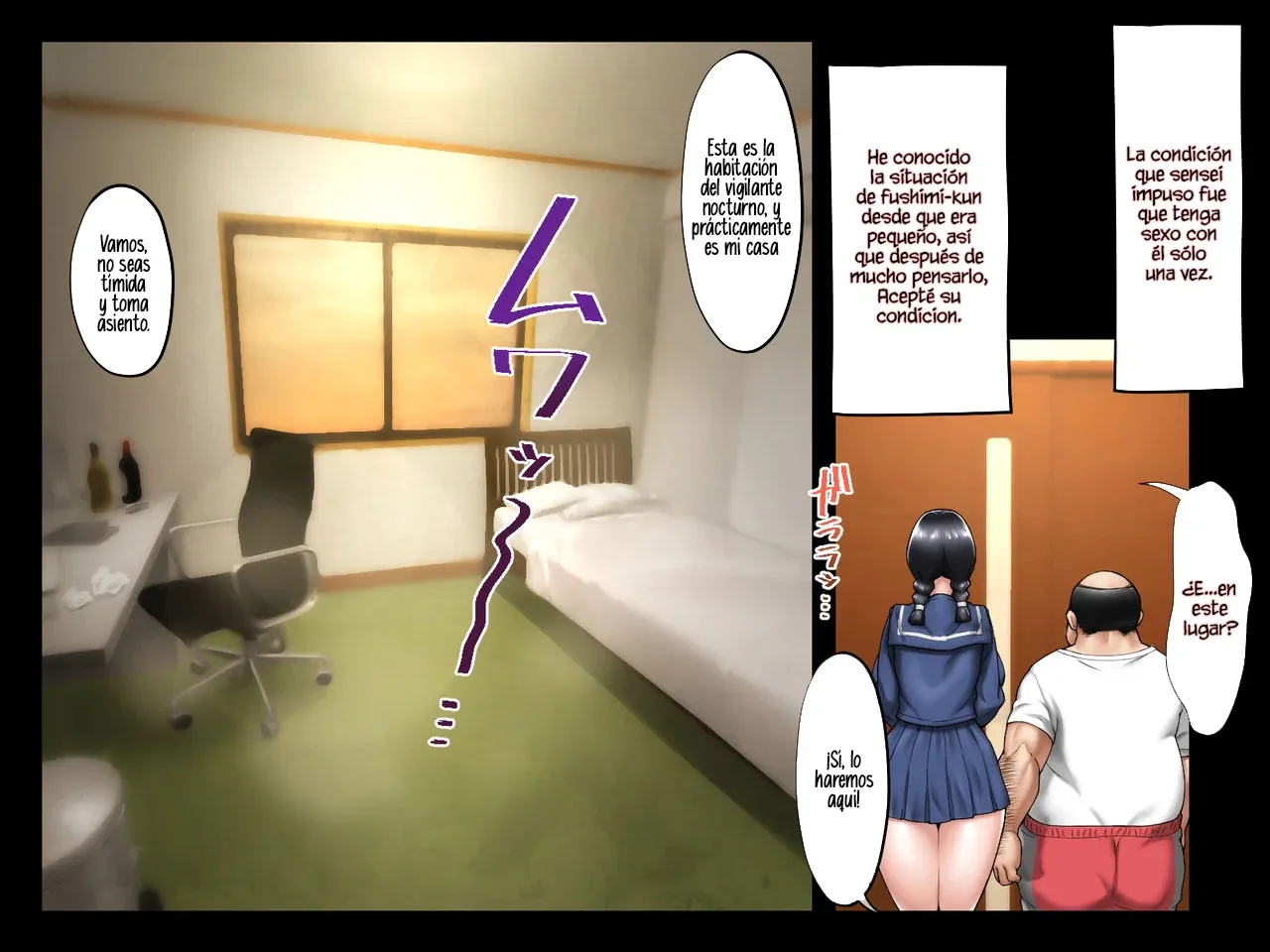 [Spongehead (Daruguxwa)] Boku no Osananajimi ga Kimodebu Taiiku Kyoshi ni Netorareru Nante | El Sensei de Gimnasia Ediuca a mi Amiga de la Infancia sobre cómo ser Infiel [Español] [Sr. Doujinshi] image number 7