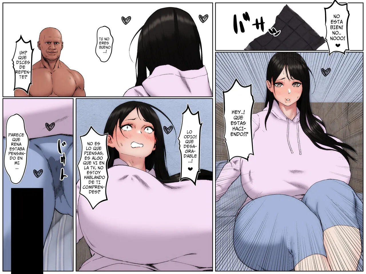 [Spongehead (Daruguxwa)] Gaikokujin Ryuugakusei ni Netorareru Kanojo [Español] [Sr. Doujinshi] image number 21