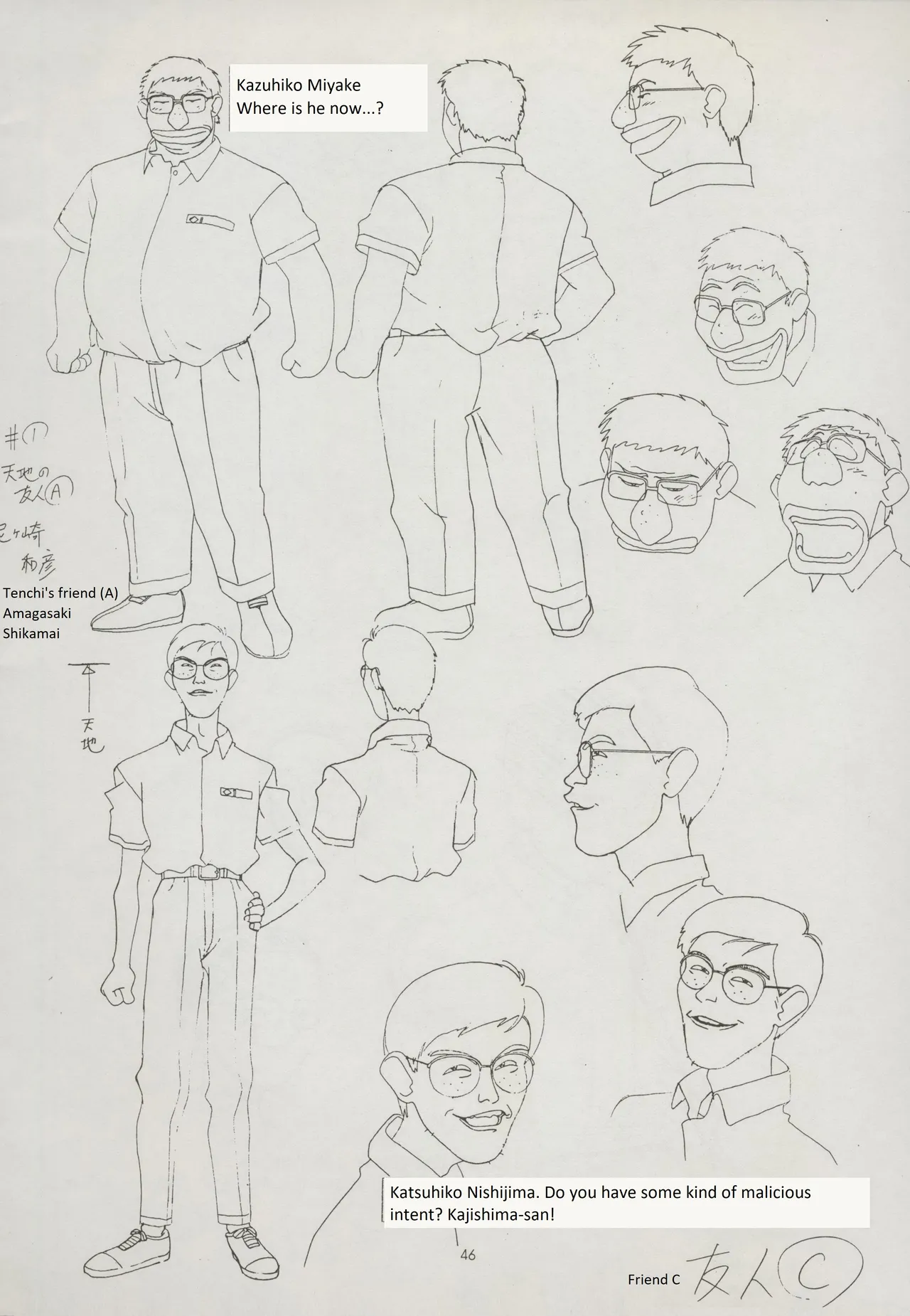 (C45) [Muyou no Hitobito (IKIGAME Nobuyuki, Kajishima Masaki)] Buyou no Hitobito (Tenchi Muyo!) [English] изображение № 46