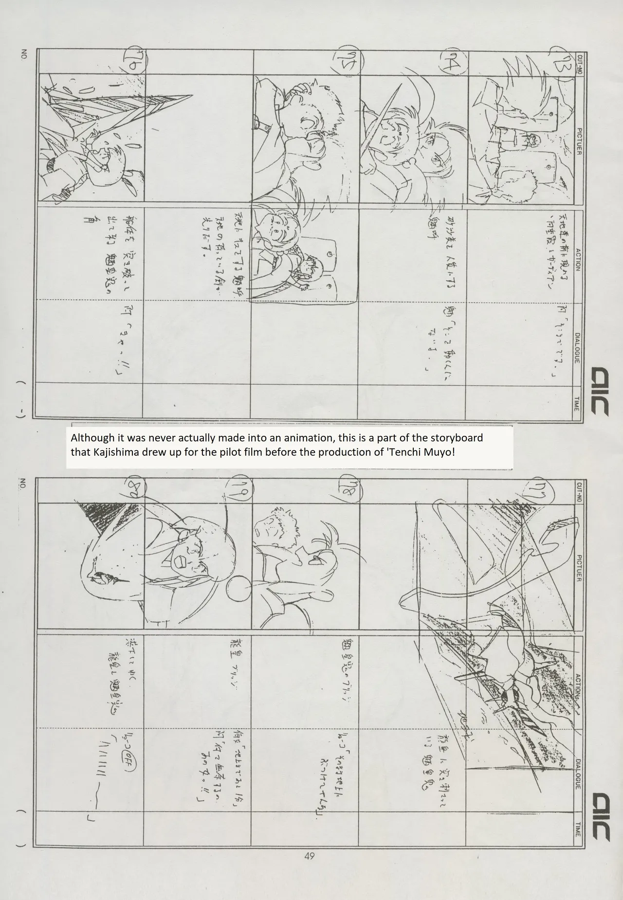 (C45) [Muyou no Hitobito (IKIGAME Nobuyuki, Kajishima Masaki)] Buyou no Hitobito (Tenchi Muyo!) [English] изображение № 49