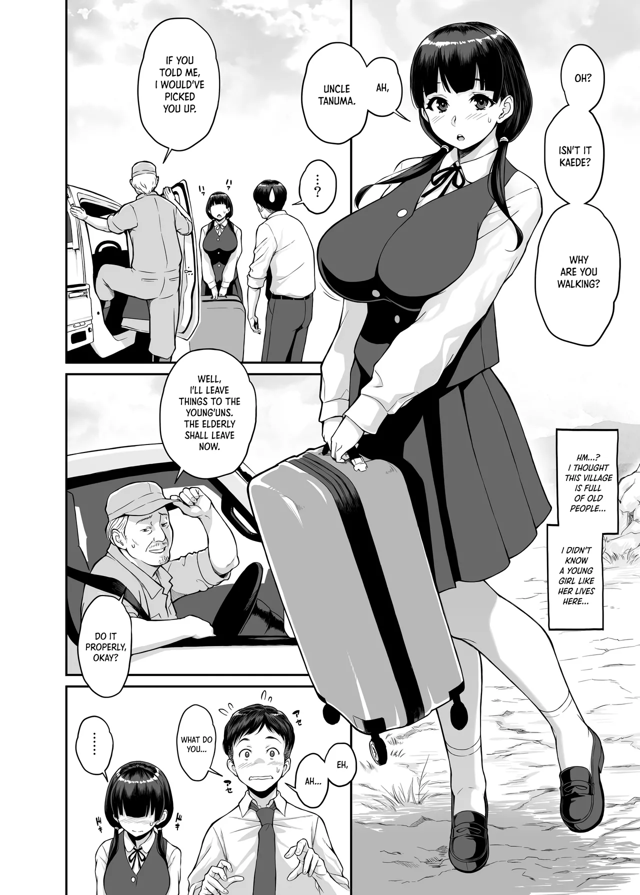 [Butagoya (Kemigawa)] Inaka Seikatsu Kozukuri Ganbou JK Tsuki Bukken [English] [DKKMD Translations] [Digital] image number 3