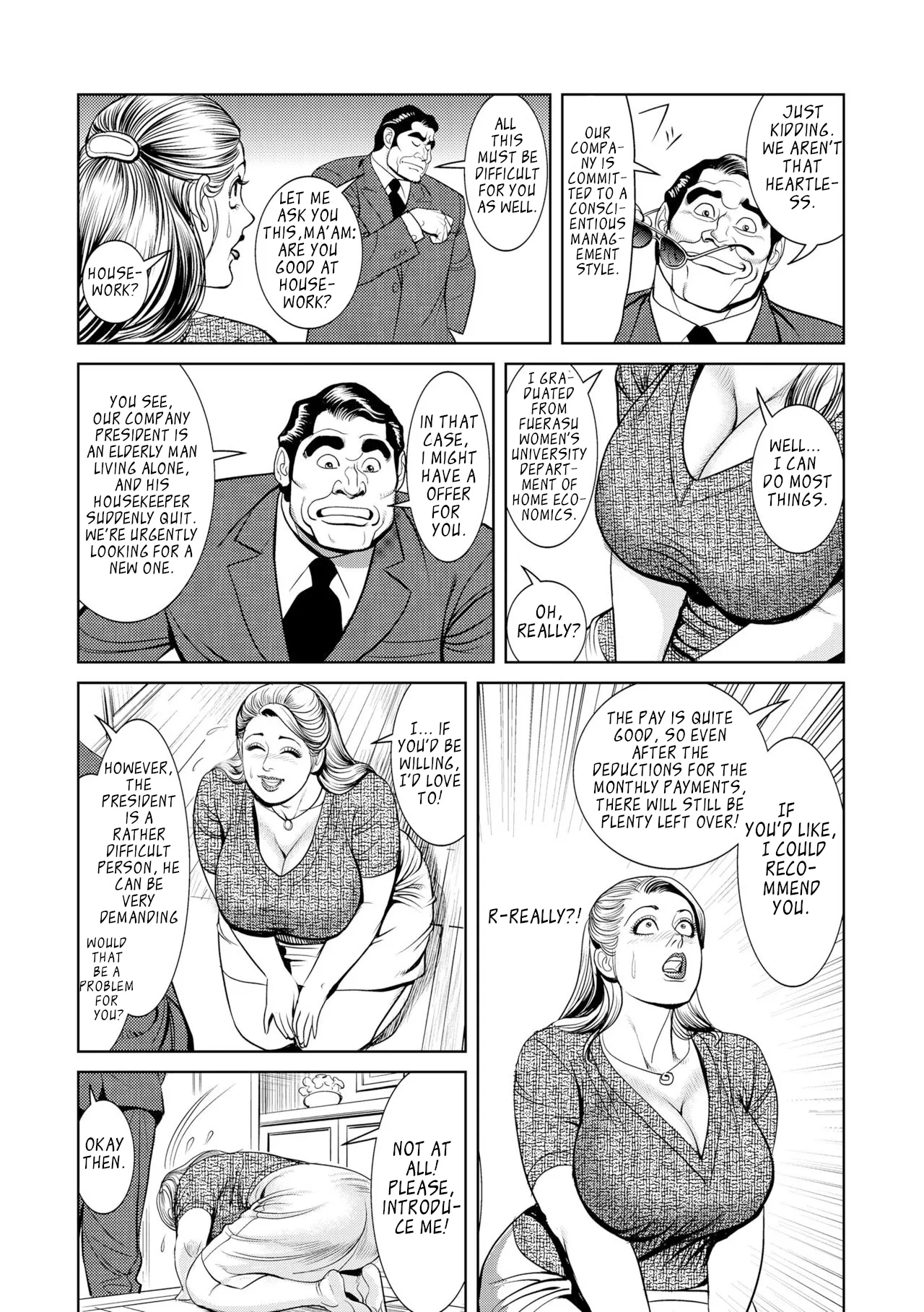 [Senor Daietsu] Teitou bai fujin niku omocha | Indenture to Indecency [English] [HentaiLLC] image number 4