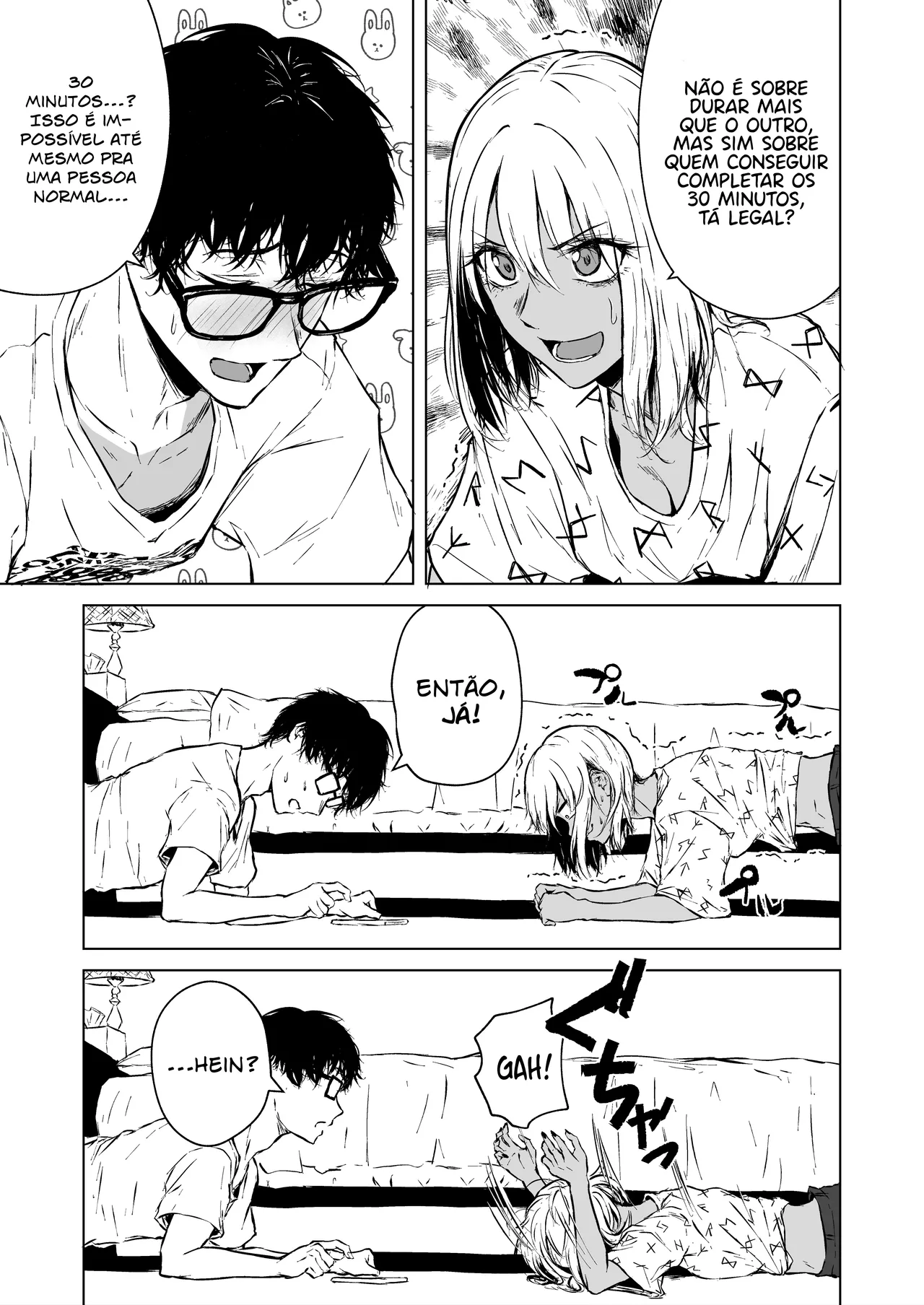 [Tamabian (Tamabi)] Gal to InCha no Natsuyasumi! [Portuguese-BR] [Digital] 이미지 번호 7