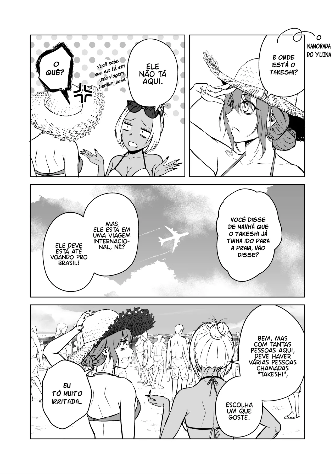 [Tamabian (Tamabi)] Gal to InCha no Natsuyasumi! [Portuguese-BR] [Digital] 이미지 번호 36