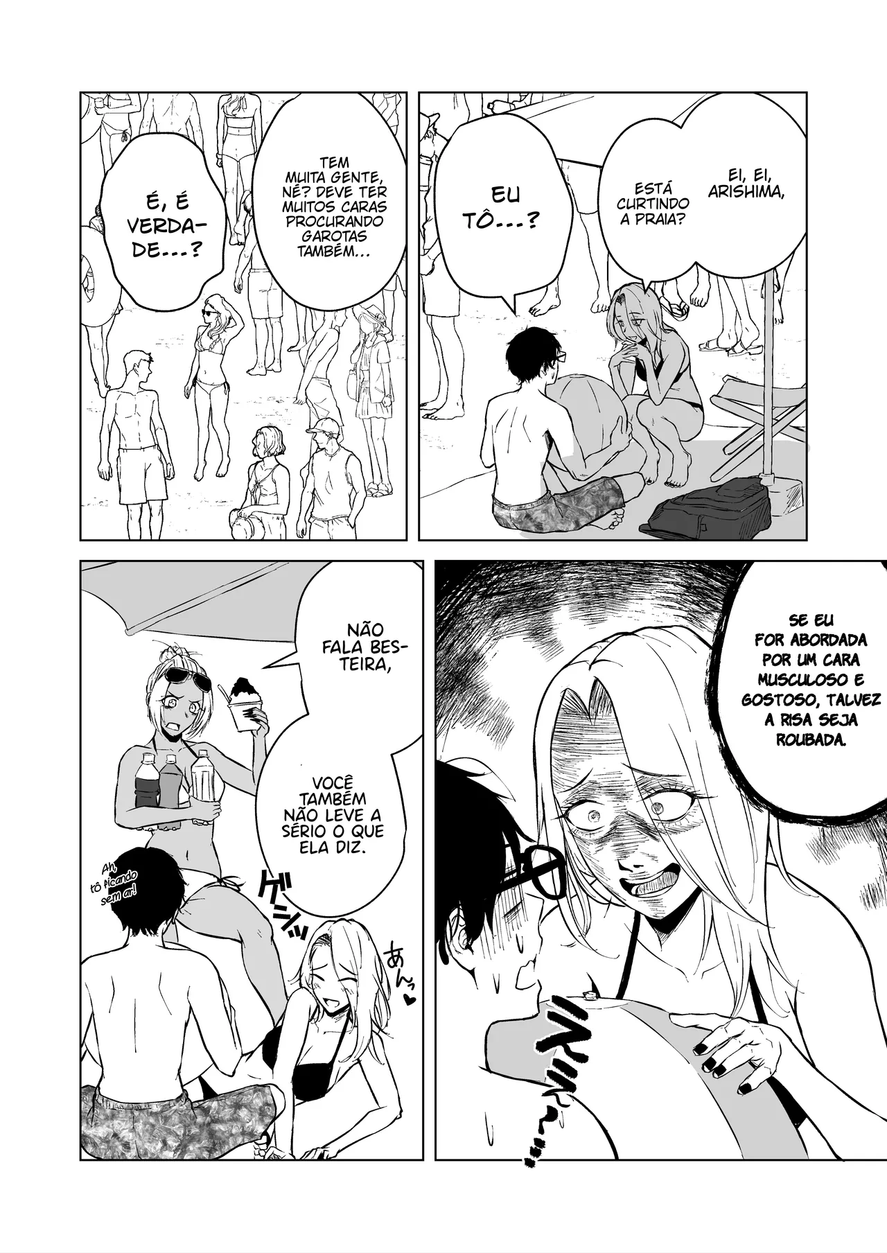 [Tamabian (Tamabi)] Gal to InCha no Natsuyasumi! [Portuguese-BR] [Digital] 이미지 번호 40