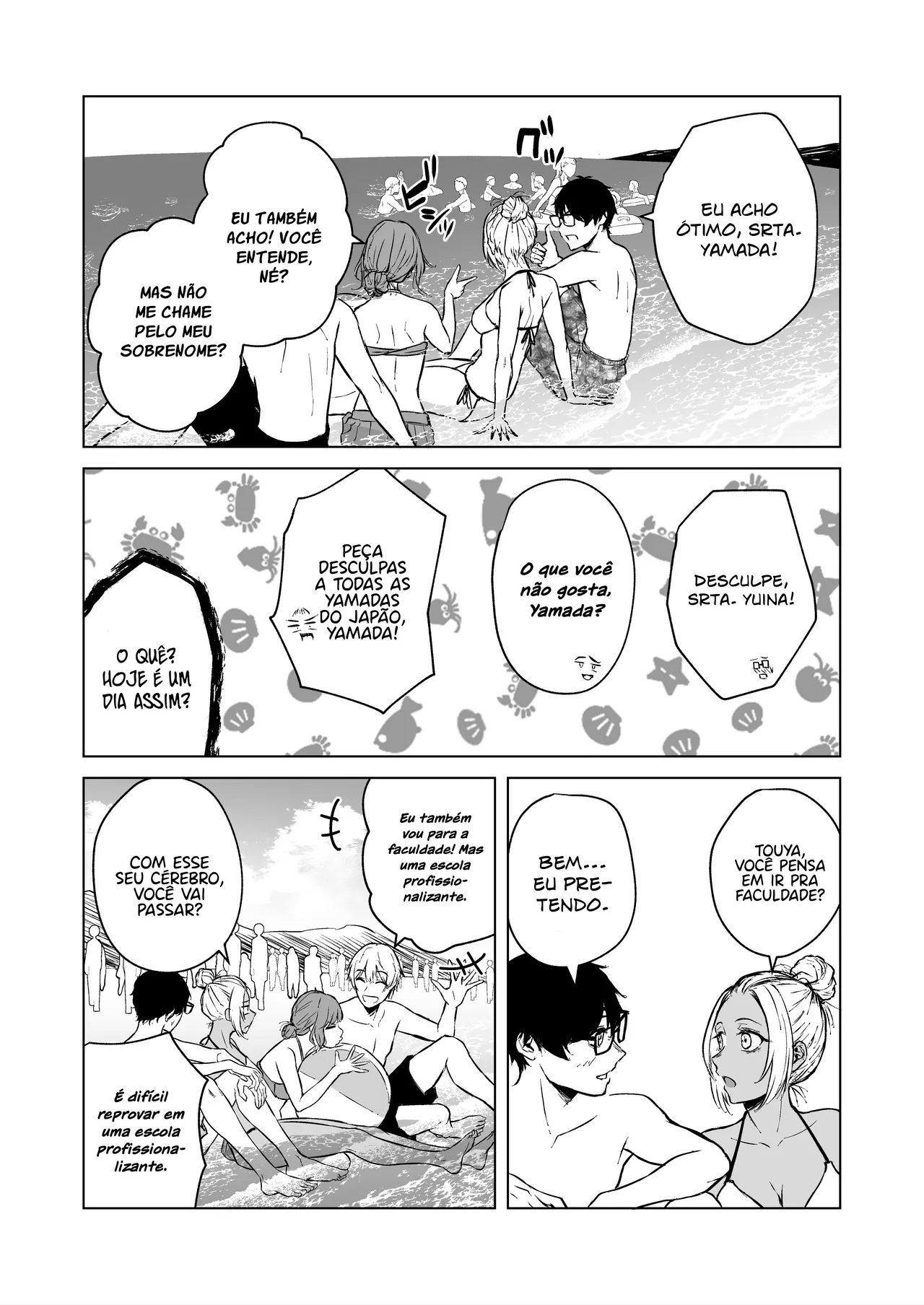 [Tamabian (Tamabi)] Gal to InCha no Natsuyasumi! [Portuguese-BR] [Digital] 이미지 번호 45