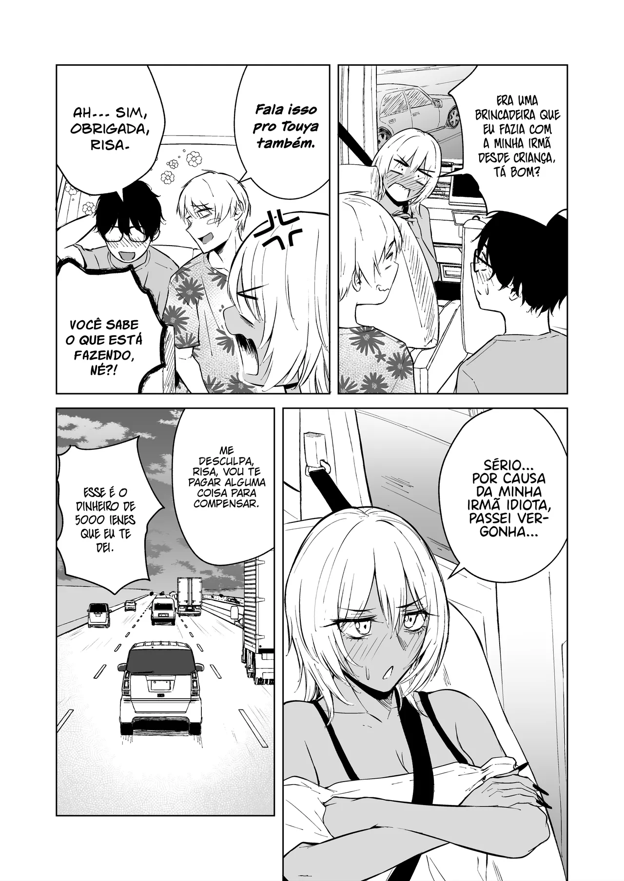 [Tamabian (Tamabi)] Gal to InCha no Natsuyasumi! [Portuguese-BR] [Digital] 이미지 번호 59