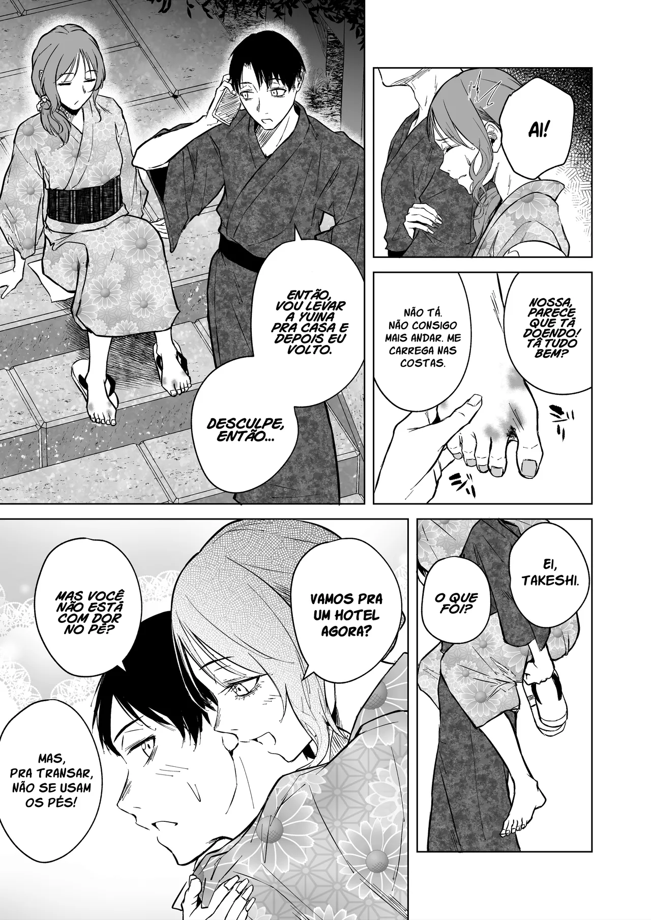 [Tamabian (Tamabi)] Gal to InCha no Natsuyasumi! [Portuguese-BR] [Digital] 이미지 번호 73