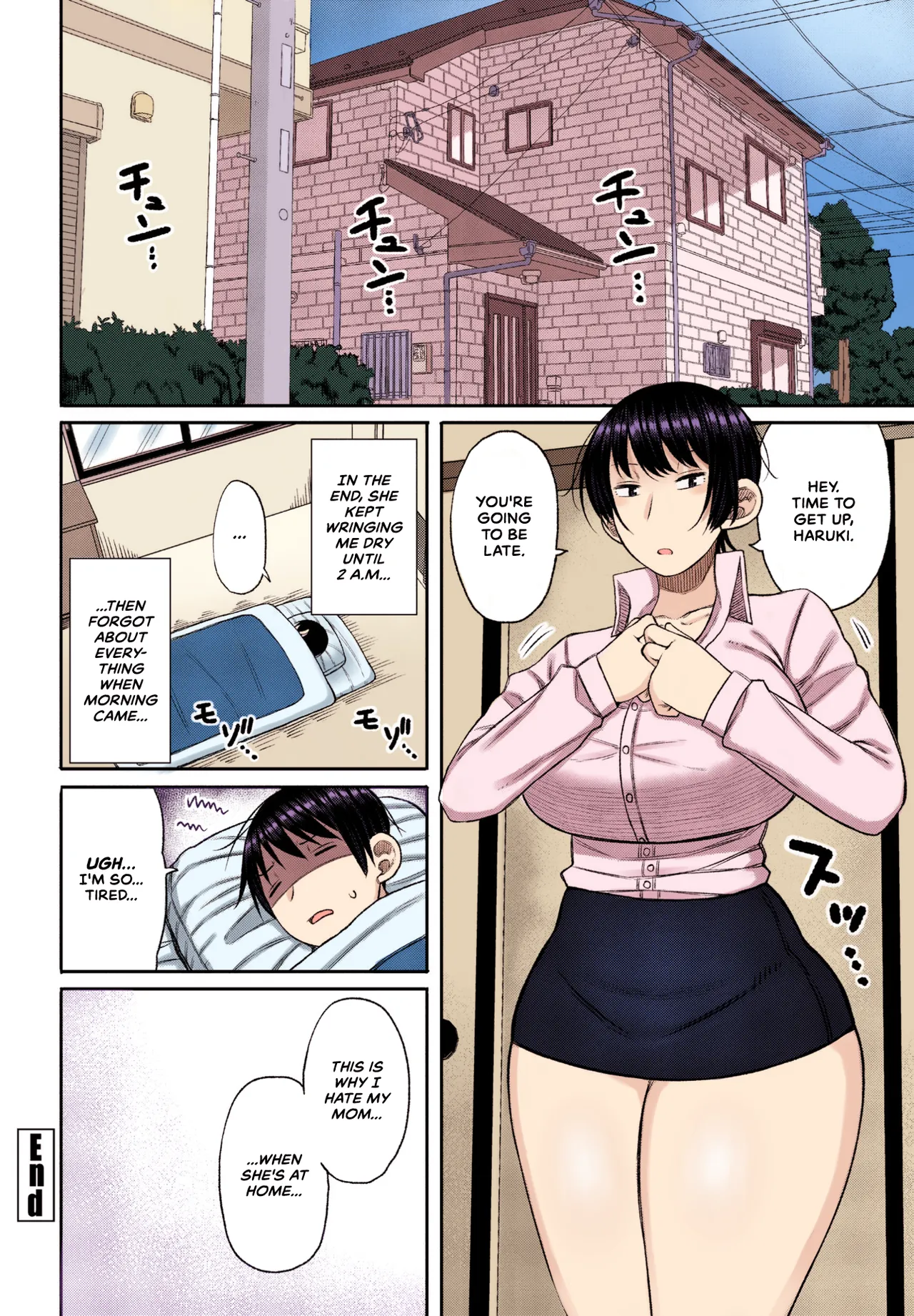 [Nagaikusa] Ore no Haha wa Uchi de wa... | My Mom at Home (COMIC Penguin Club 2023-07) [English] [Colorized] [Decensored] [Digital] imagen número 20