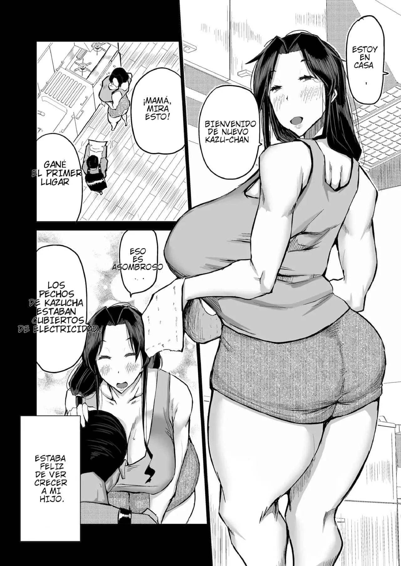 ¿Podrías ayudar a mi hijo con su pene? ~Una madre agobiada por las intensas necesidades sexuales de su hijo busca ayuda de sus amigas para manejar su enorme problema. 이미지 번호 2