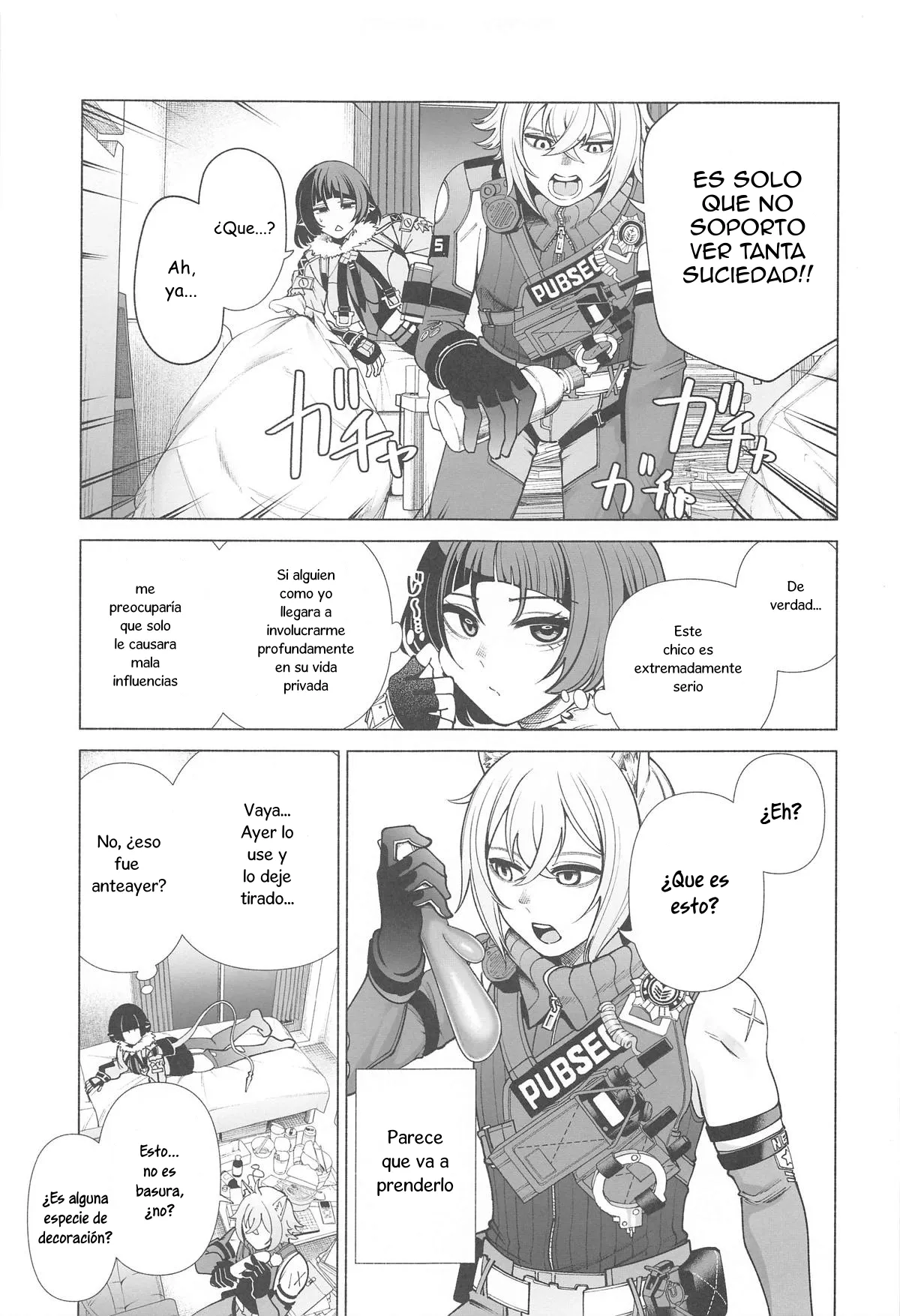 (C105) [electromonkey (Migihaji)] Michatta? | ¿Lo Viste？(Zenless Zone Zero) [Spanish] [Shudjak] numero di immagine  5