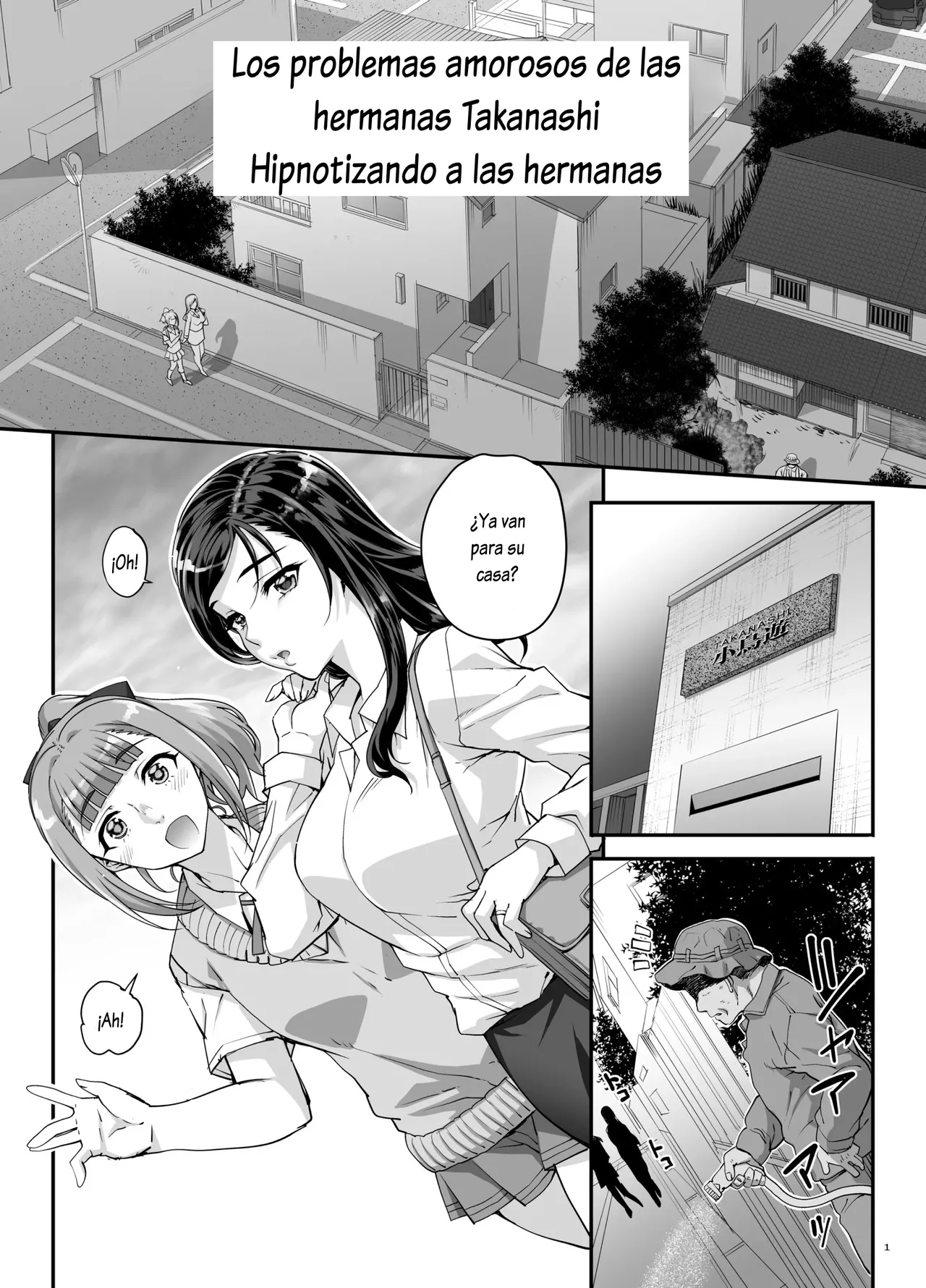 [Magonotei (Carn)] Takanashi Shimai no Junan - saimin sisters | Los Problemas Amorosos de las Hermanas Takanashi - Hipnotizando a las Hermanas [Spanish] [Lovely Diablesse Scan] [Digital] 이미지 번호 2