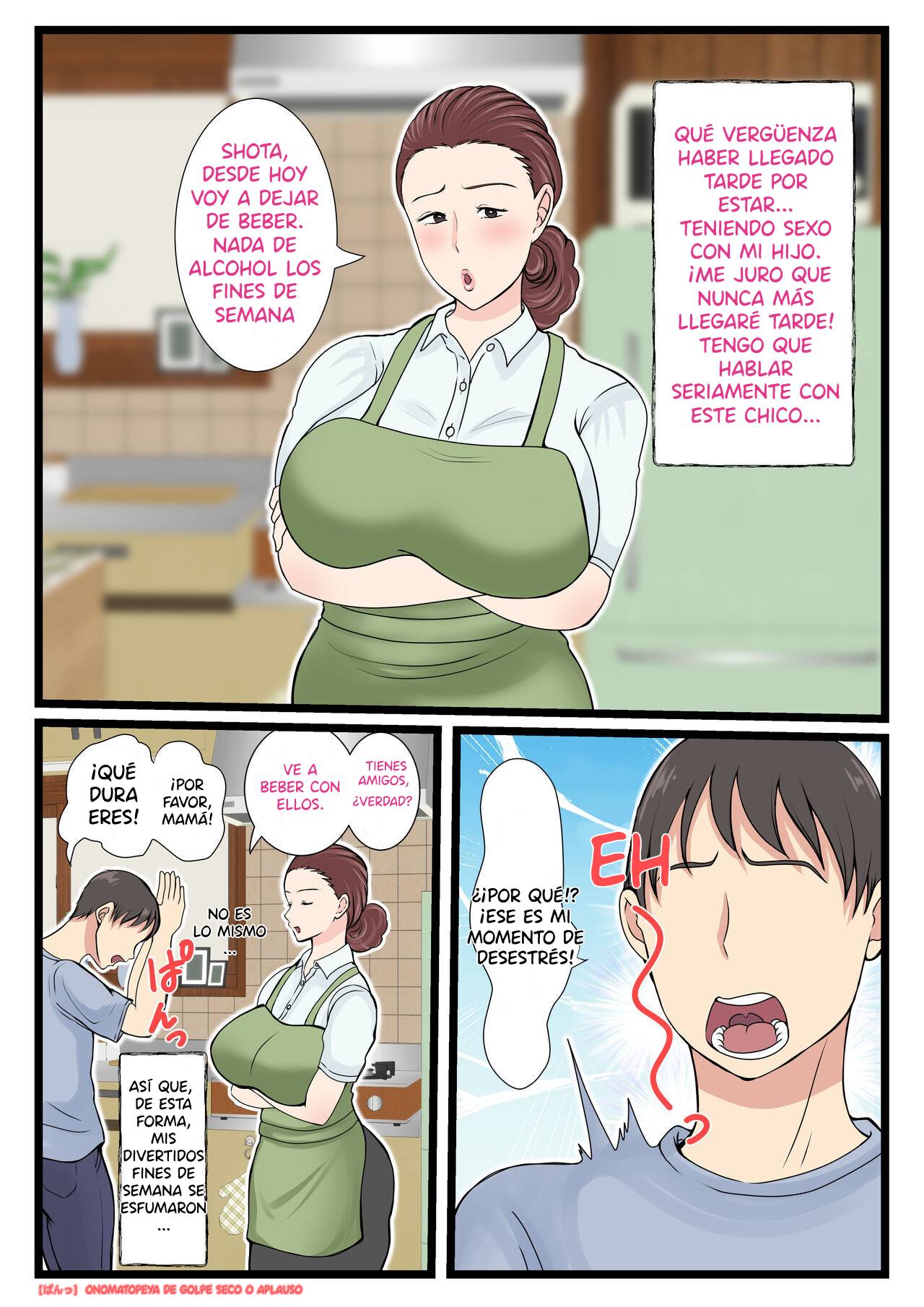 [Benii Kenkyuujo] Yotta Okaa-san wa Totemo Kawaii. 2 | Mi Madre es Muy Sexy Cuando Bebe 2 [Spanish] [PlipPlop] Bildnummer 4