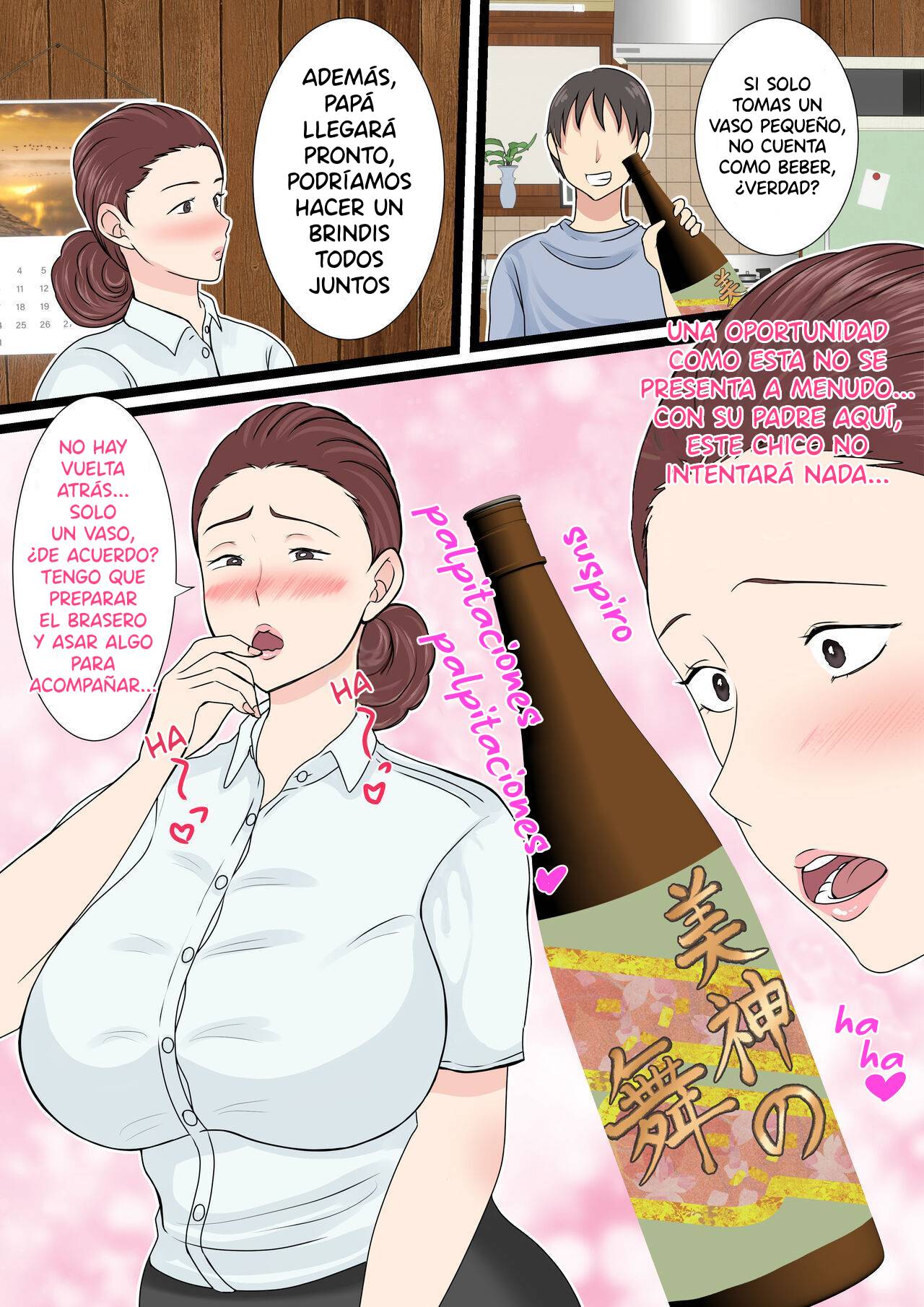 [Benii Kenkyuujo] Yotta Okaa-san wa Totemo Kawaii. 2 | Mi Madre es Muy Sexy Cuando Bebe 2 [Spanish] [PlipPlop] Bildnummer 6