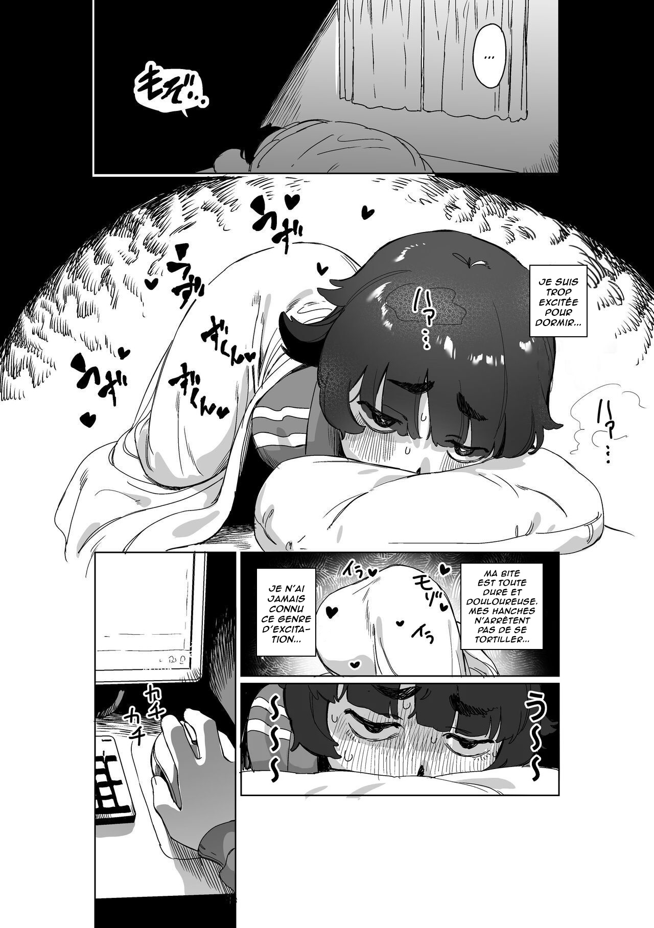 [Ekogi] Hikikomori no Ane ni Chinchin ga Haetara | Quand ma Soeur associable s'est fait pousser une bite [French] [Lopxi] 图片编号 5