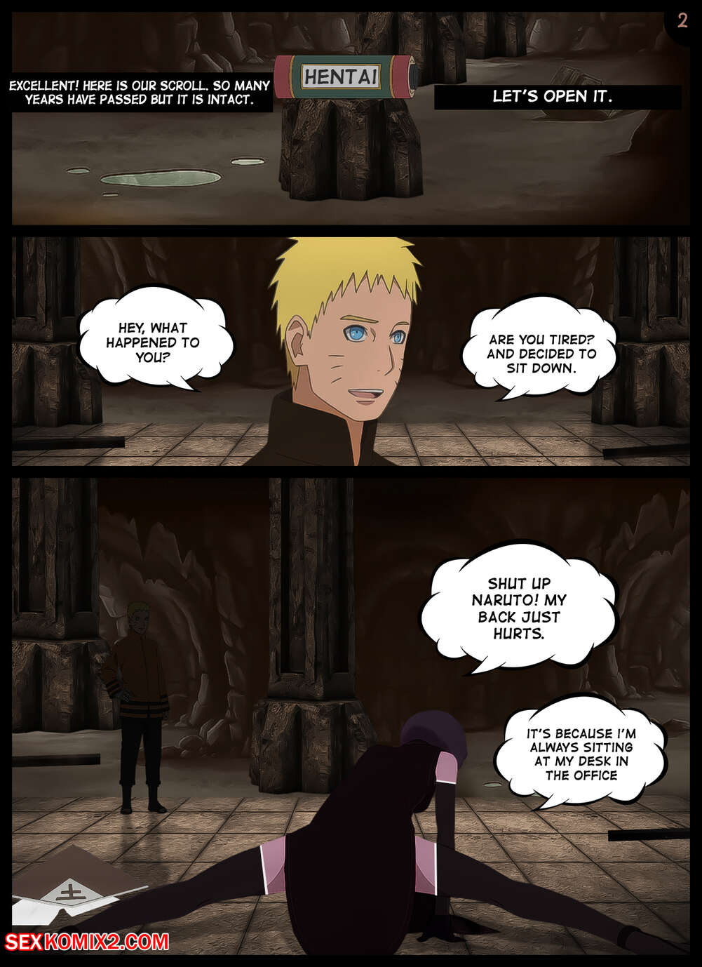 Naruto. An obscene offer. KristoLin for sexkomix2.com 3eme image