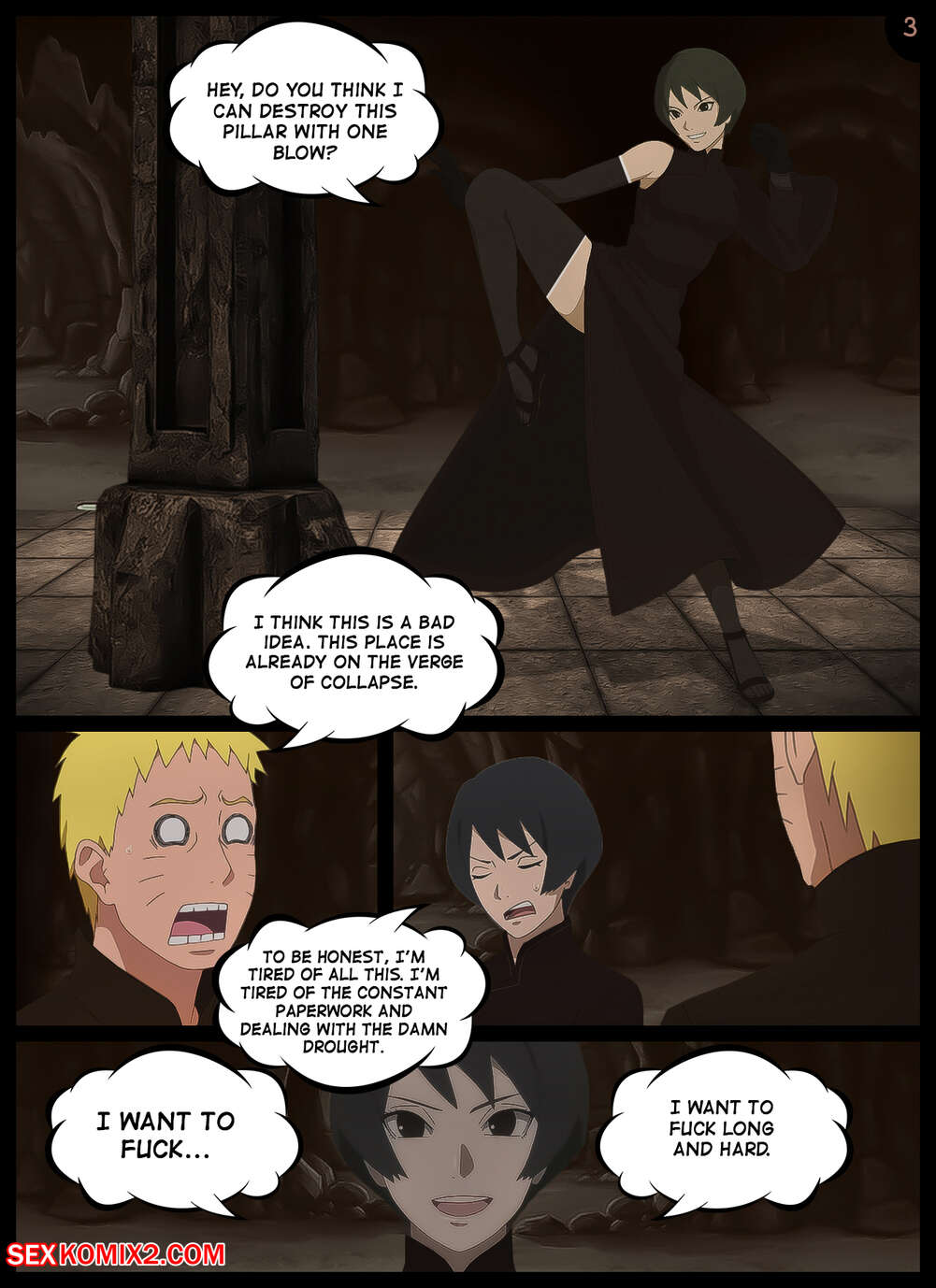 Naruto. An obscene offer. KristoLin for sexkomix2.com 4eme image