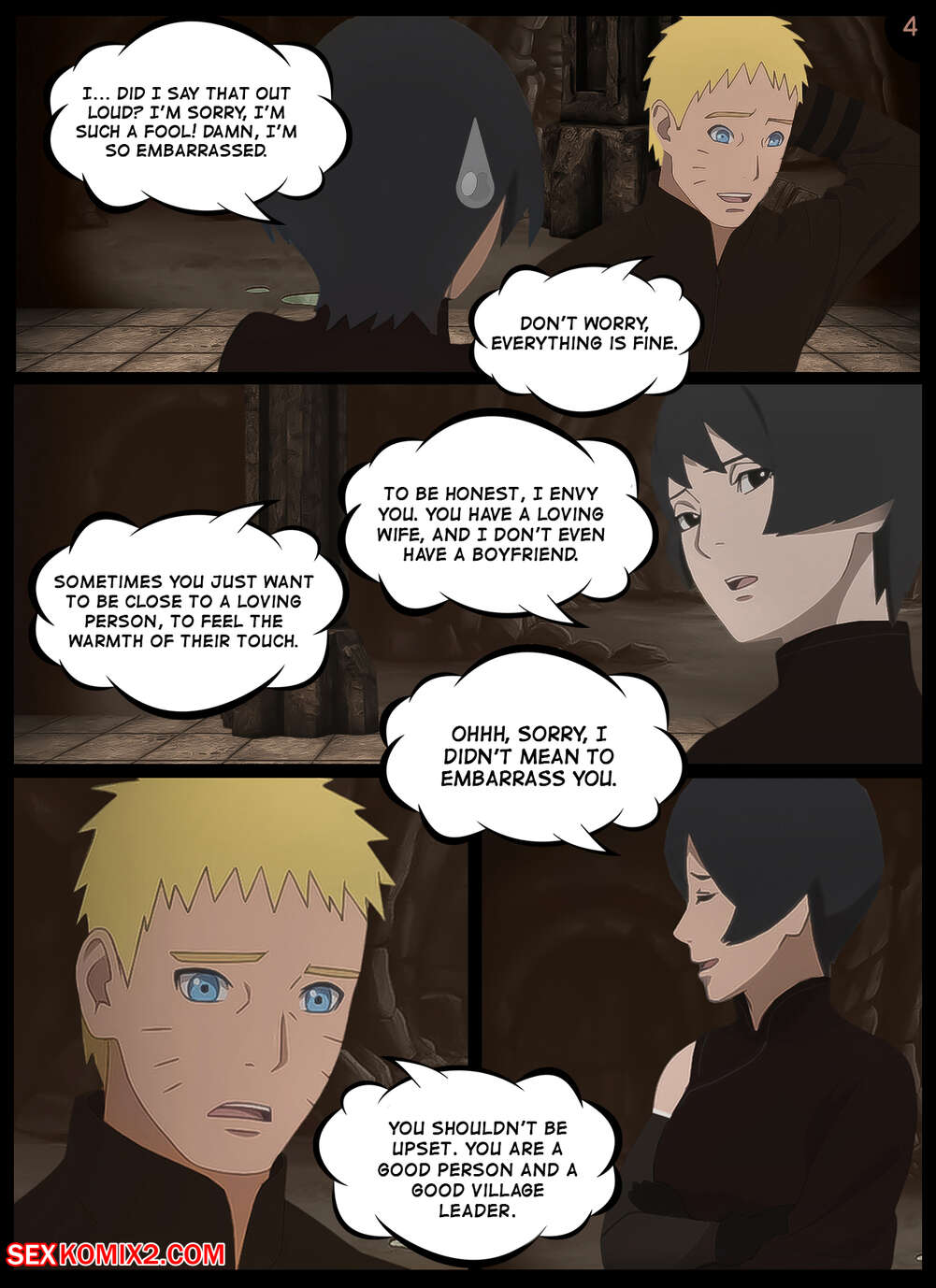 Naruto. An obscene offer. KristoLin for sexkomix2.com 5eme image