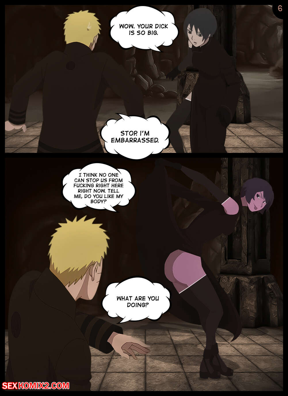 Naruto. An obscene offer. KristoLin for sexkomix2.com 7eme image