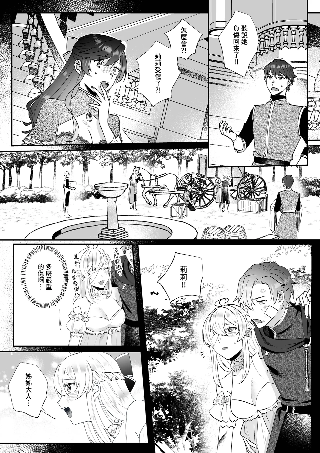[Kyoutansan (Daizu)] Danzai Route o Kaihi Shiyou to Shita Akuyaku Reijou wa Futanari Seijo no Imouto ni Dekiai Saremashita 2 [Chinese] изображение № 5