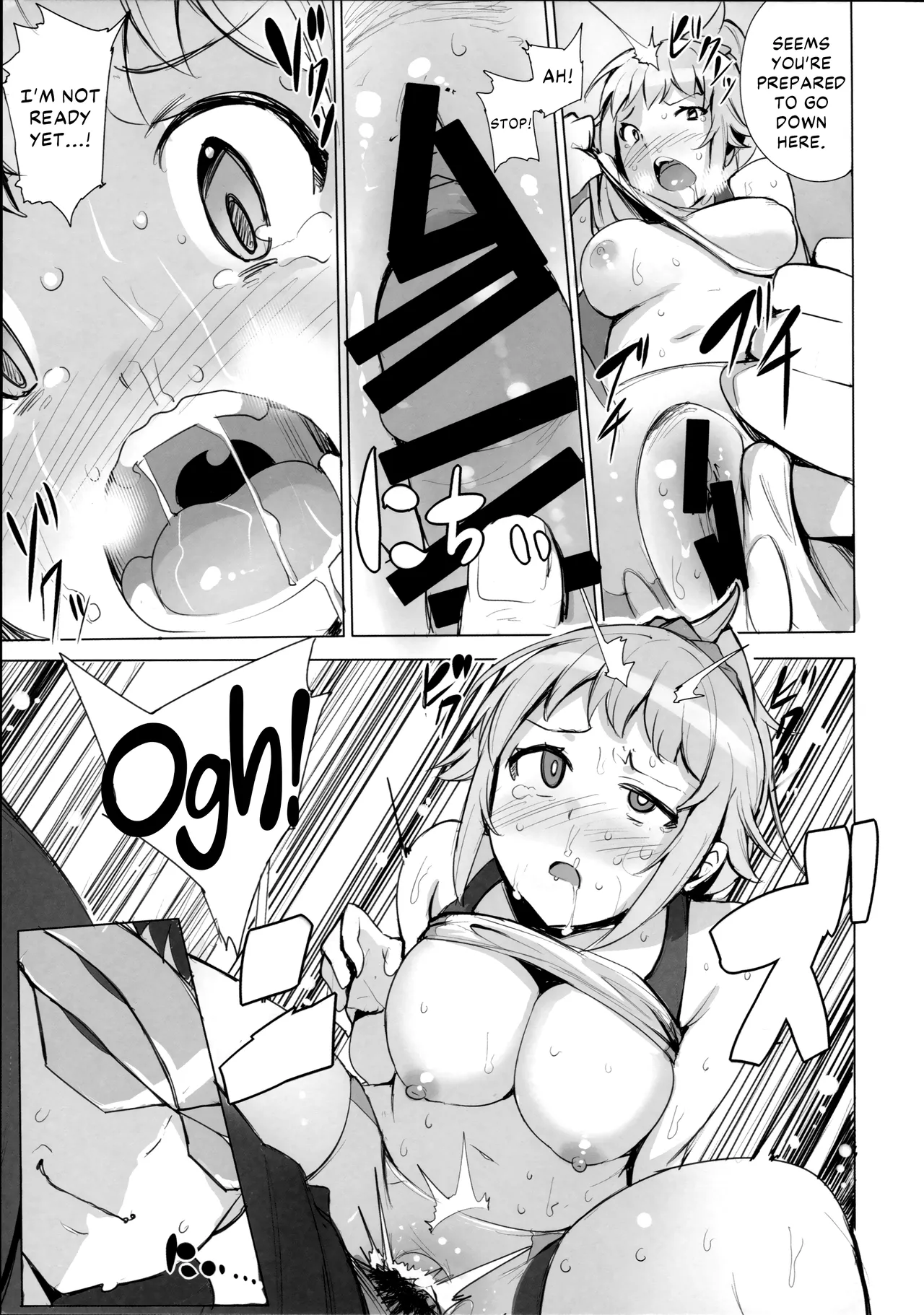 (C87) [wakamaker (wakamesan)] Build Try! (Gundam Build Fighters Try) [English] [Kinsei Translations] Bildnummer 11