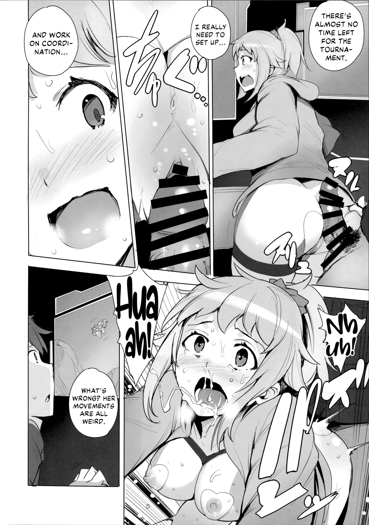 (C87) [wakamaker (wakamesan)] Build Try! (Gundam Build Fighters Try) [English] [Kinsei Translations] Bildnummer 14