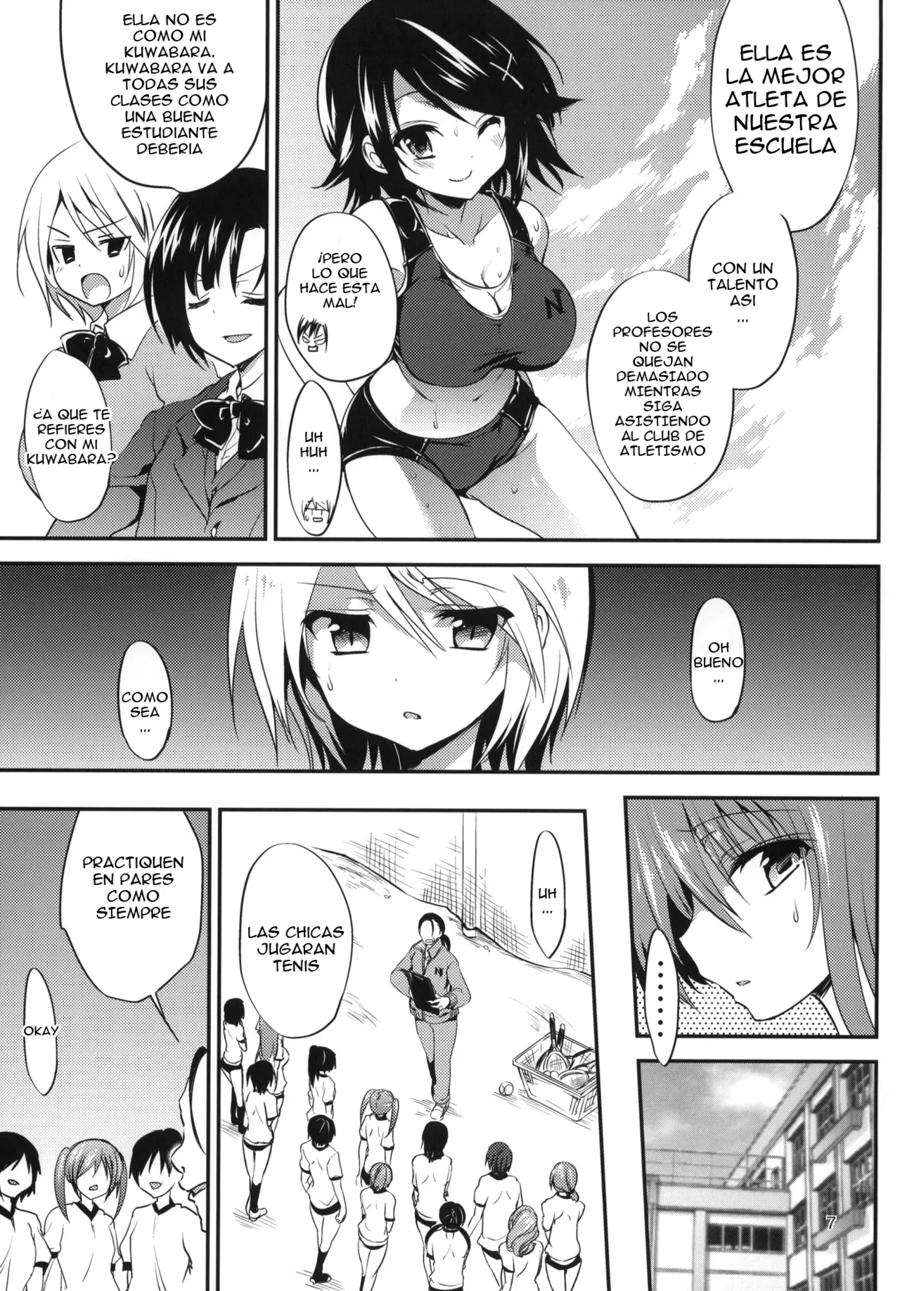 (COMIC1☆7) [OTOMEKIBUN (Sansyoku Amido.)] Gakkou de Seishun! 7 [Español] [RSN] image number 6