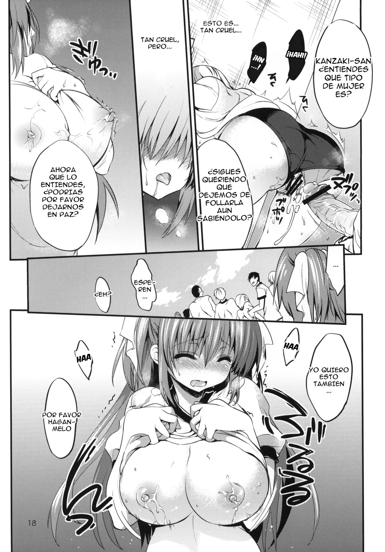 (COMIC1☆7) [OTOMEKIBUN (Sansyoku Amido.)] Gakkou de Seishun! 7 [Español] [RSN] image number 17