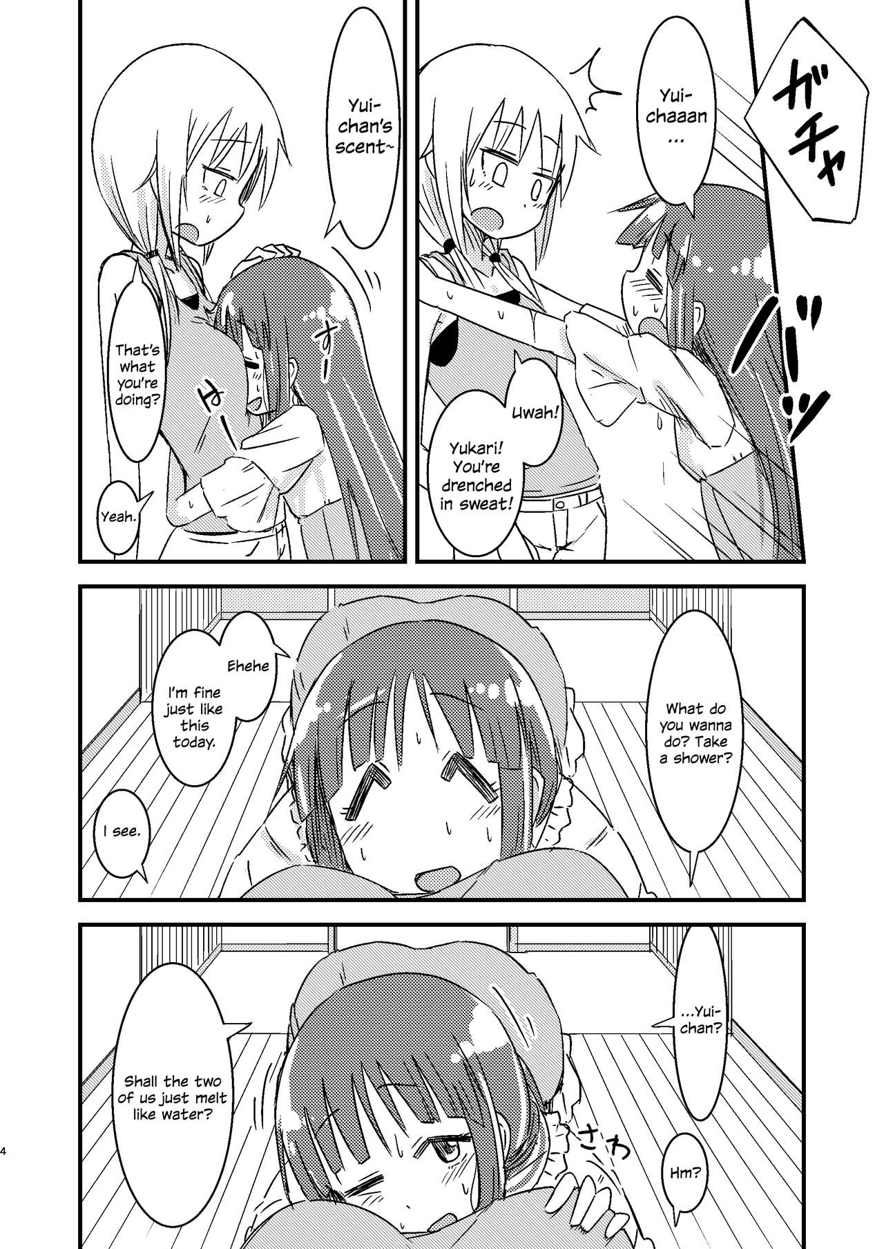 [Tatintotarte (Ringo Anu)] Natsu no Junpyou (Yuyushiki) [English] [Digital] image number 3