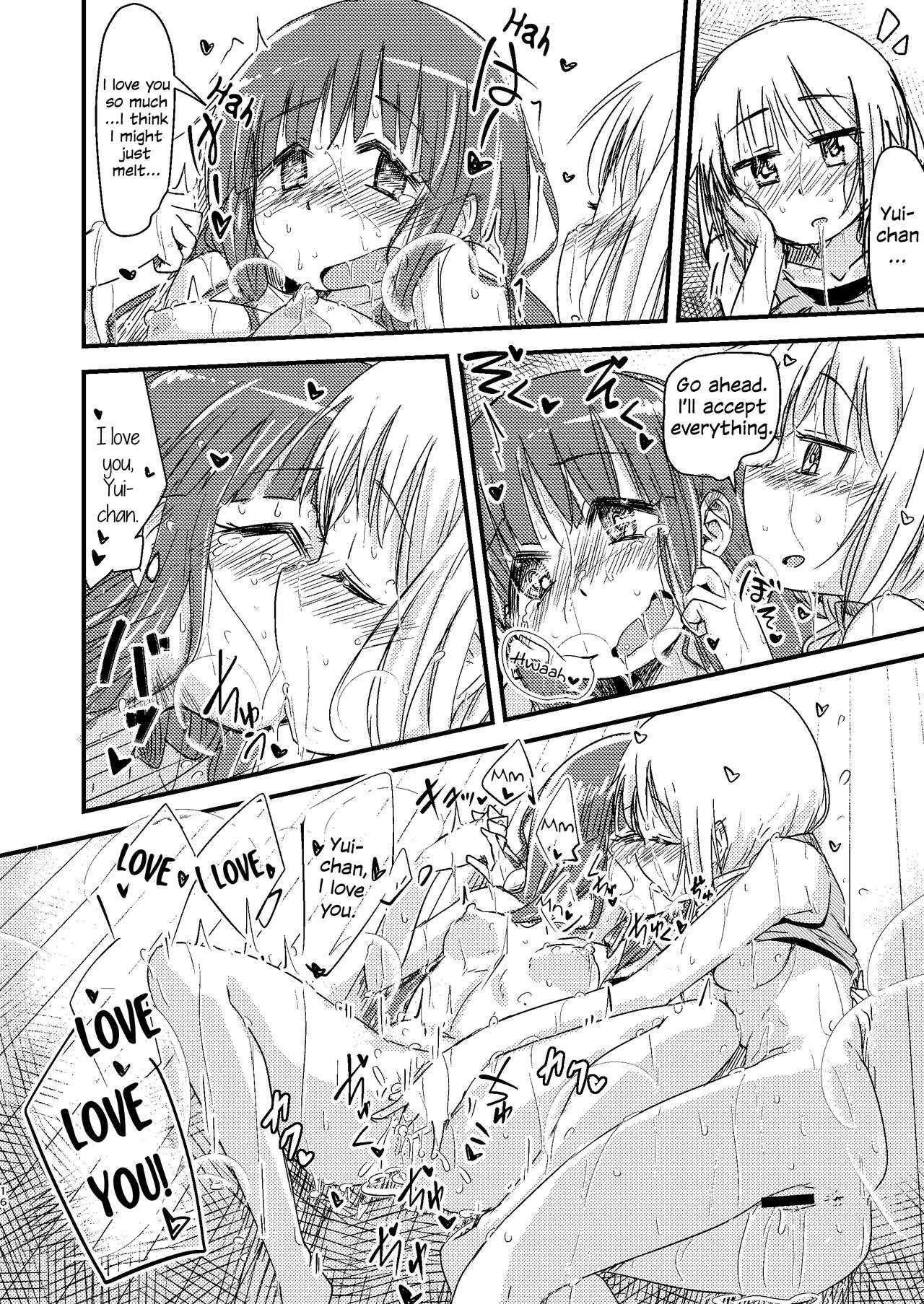 [Tatintotarte (Ringo Anu)] Natsu no Junpyou (Yuyushiki) [English] [Digital] image number 15