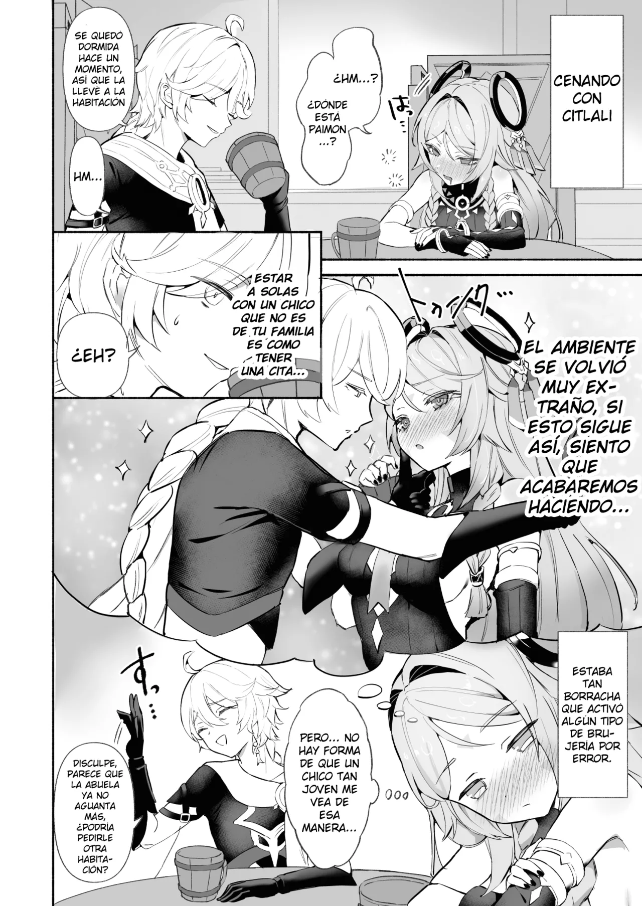 [GlowMercury (Sukoyakagumi)] HoYoLUV (Genshin Impact, Honkai: Star Rail, Zenless Zone Zero) [Spanish] [SeNu_5] [Digital] [LunaticSeibah] 画像番号 14