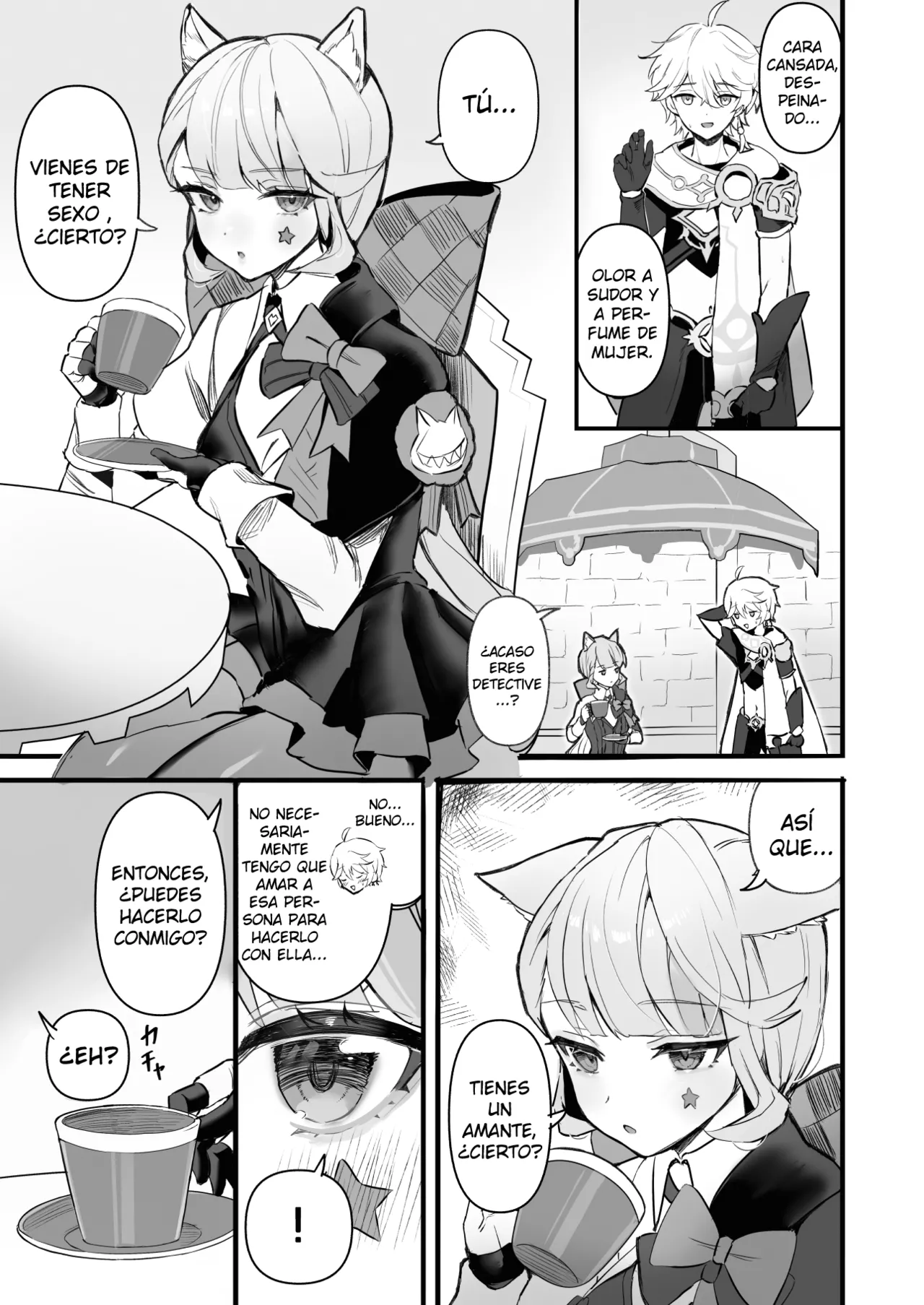 [GlowMercury (Sukoyakagumi)] HoYoLUV (Genshin Impact, Honkai: Star Rail, Zenless Zone Zero) [Spanish] [SeNu_5] [Digital] [LunaticSeibah] 画像番号 23