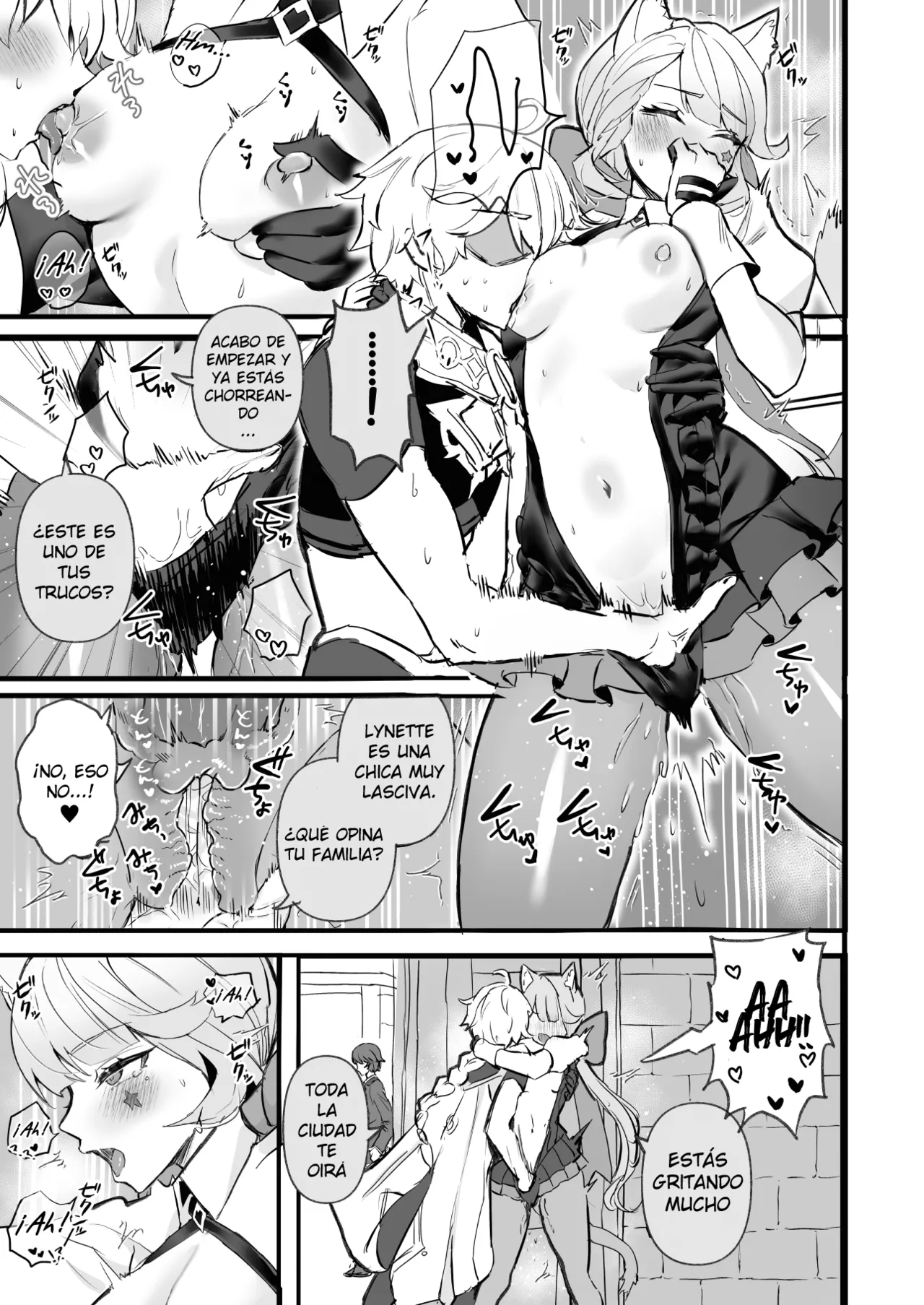 [GlowMercury (Sukoyakagumi)] HoYoLUV (Genshin Impact, Honkai: Star Rail, Zenless Zone Zero) [Spanish] [SeNu_5] [Digital] 画像番号 25