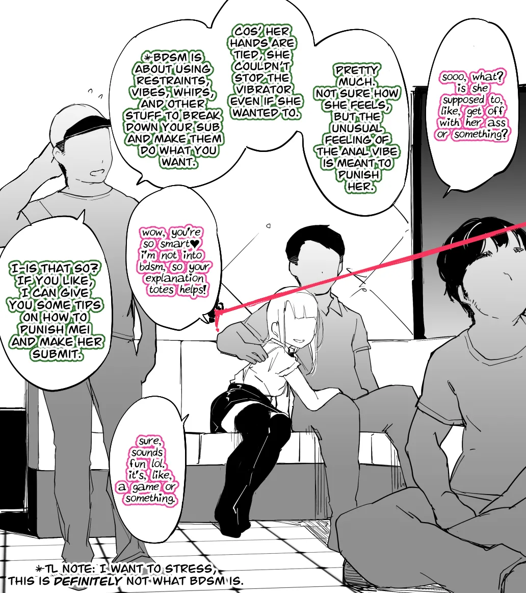 [ura_macoto] Subbing in (Masochist public crotch rope punishment) [English] image number 13