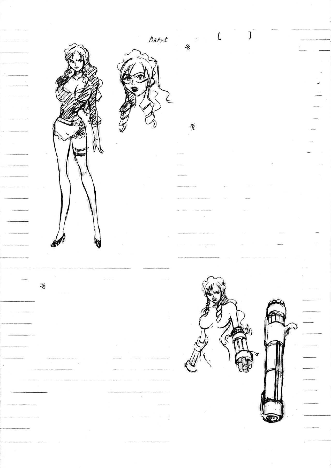 [Busou Megami (Kannaduki Kanna)] PIECE OF HEEL (One Piece) [Textless] Bildnummer 19