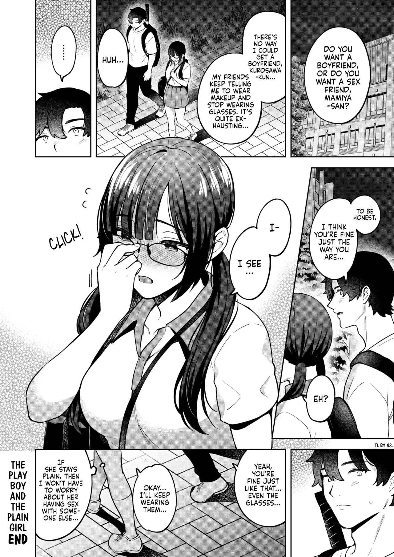 [Minamo] Yarimoku to Jimiko | The Playboy and The Plain Girl (COMIC Kairakuten BEAST 2025-02) [English] [NudeSalad] [Digital] 画像番号 26