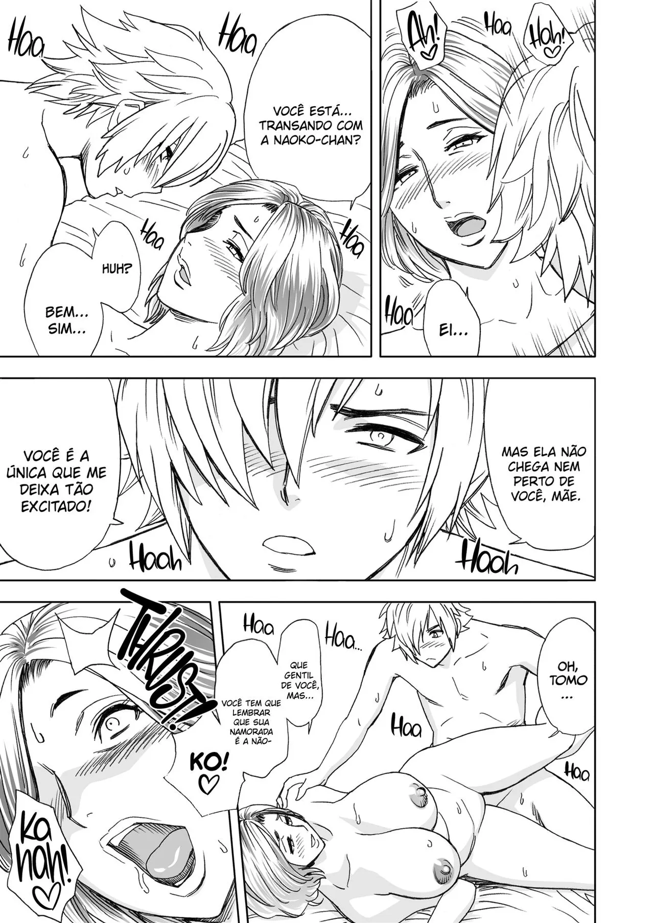 [Re-Fire (Tatsunami Youtoku)] Kayoizu Mama + Mata Kichatta [Portuguese-BR] [Hentaikai.com] Bildnummer 16