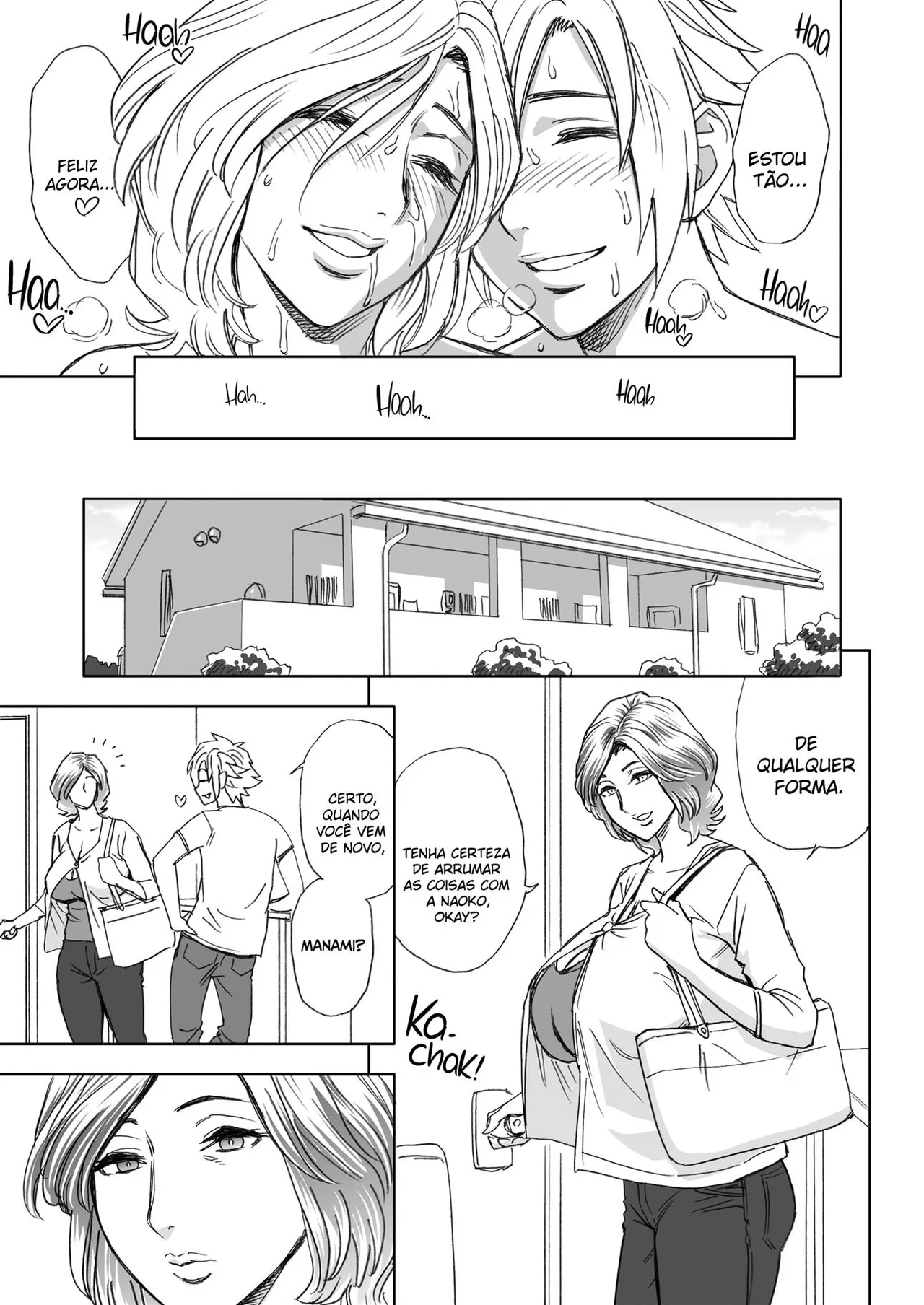 [Re-Fire (Tatsunami Youtoku)] Kayoizu Mama + Mata Kichatta [Portuguese-BR] [Hentaikai.com] Bildnummer 32