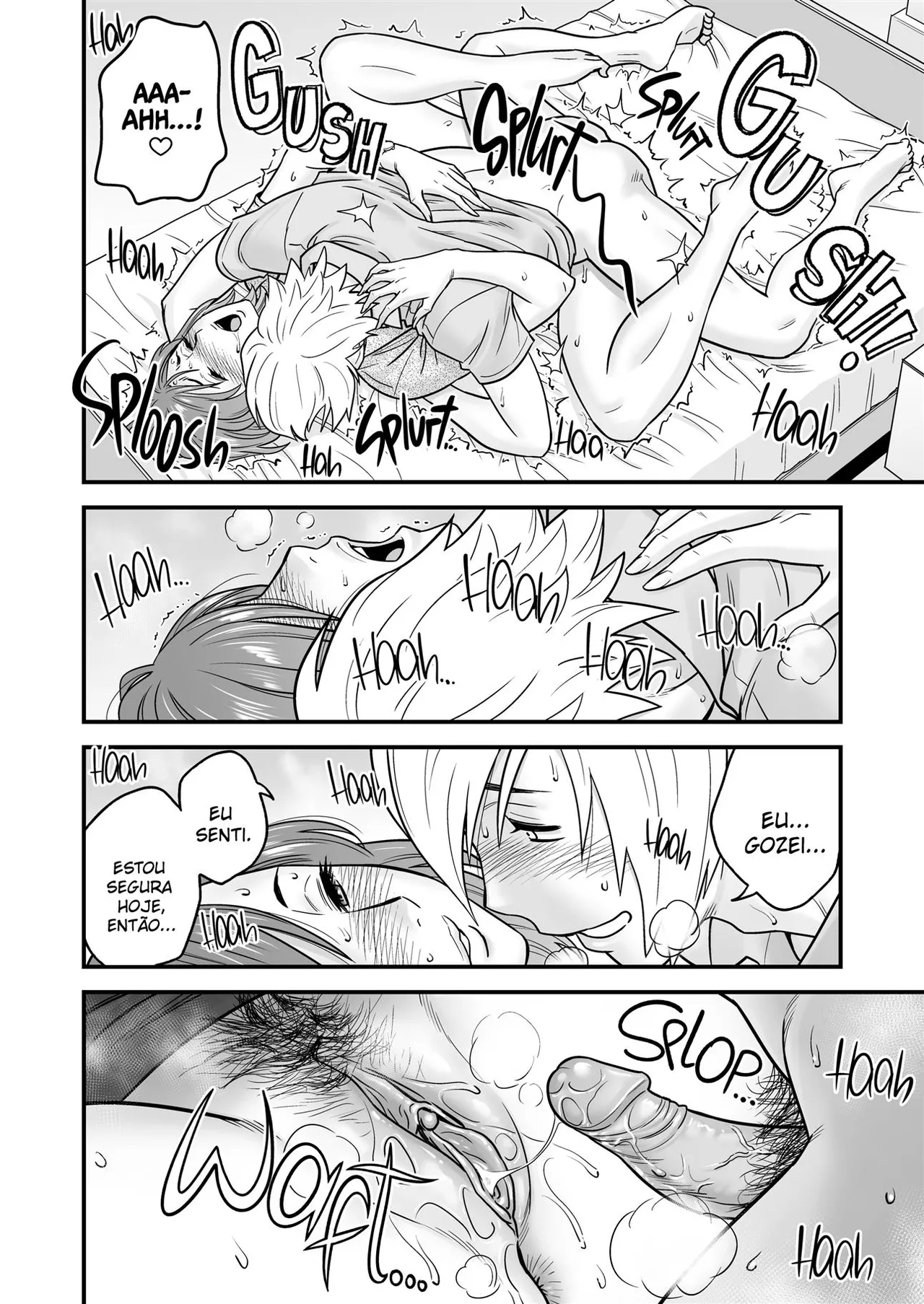 [Re-Fire (Tatsunami Youtoku)] Kayoizu Mama + Mata Kichatta [Portuguese-BR] [Hentaikai.com] Bildnummer 54