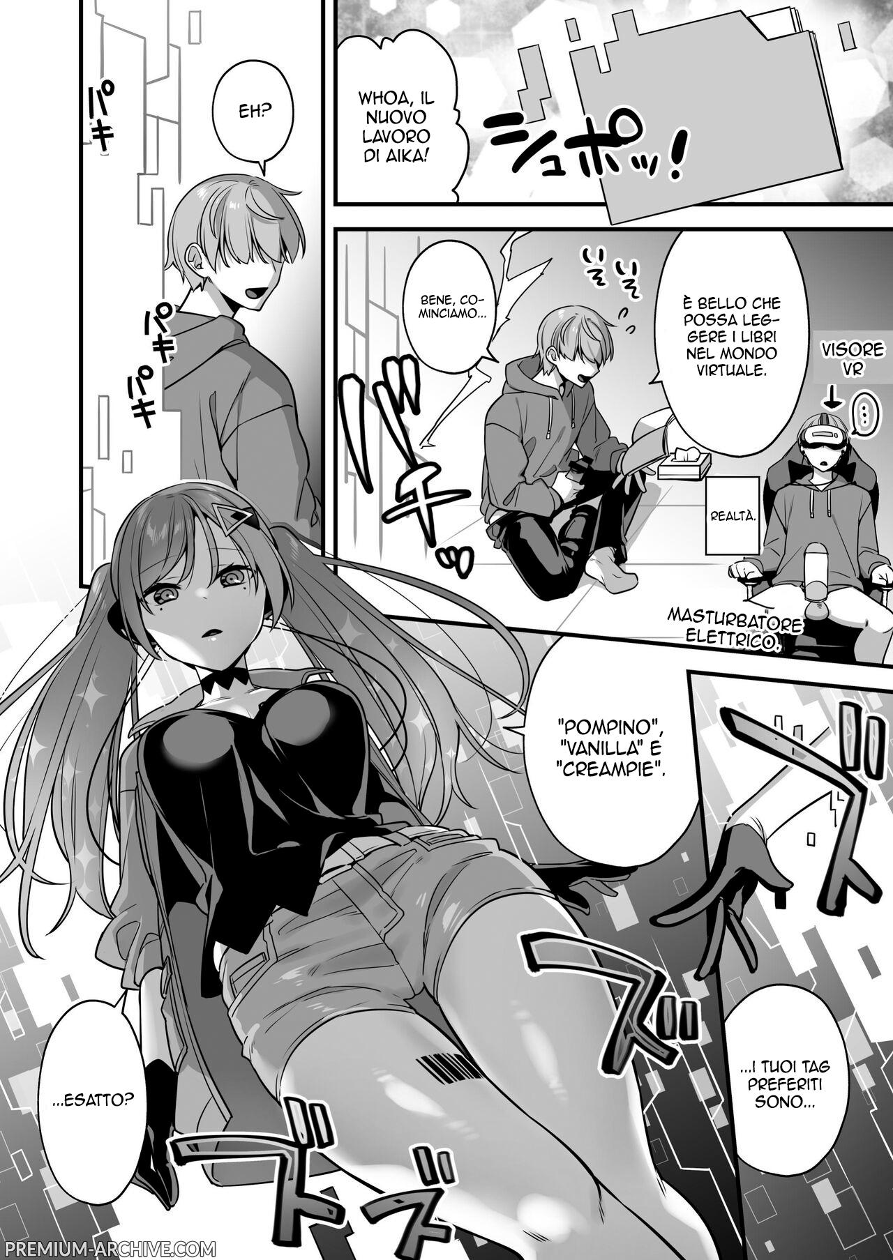 [U-RaL (Yamanashi Yuuya)] Ero Manga AI no Gyakushuu ~Jinrui Wakarase Gyaku Rape~ | La Diffamazione delle AI [Italian] image number 8